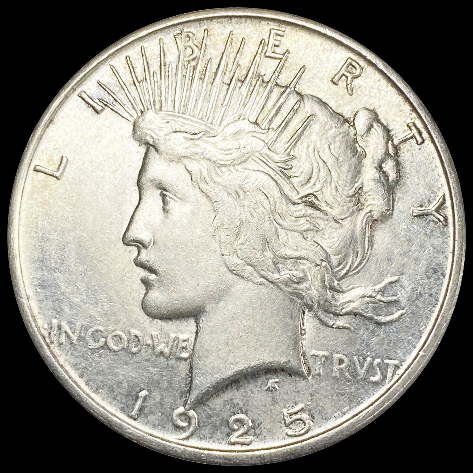 1925-S Silver Peace Dollar UNCIRCULATED (1 of 2)