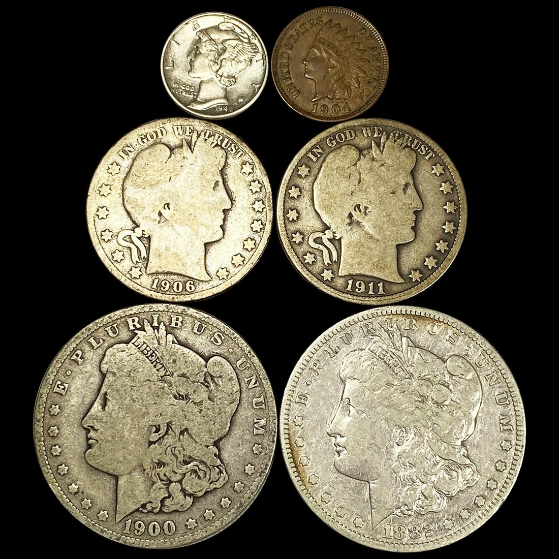 (6) Misc Coins LIGHTLY CIRCULATED (1 of 2)