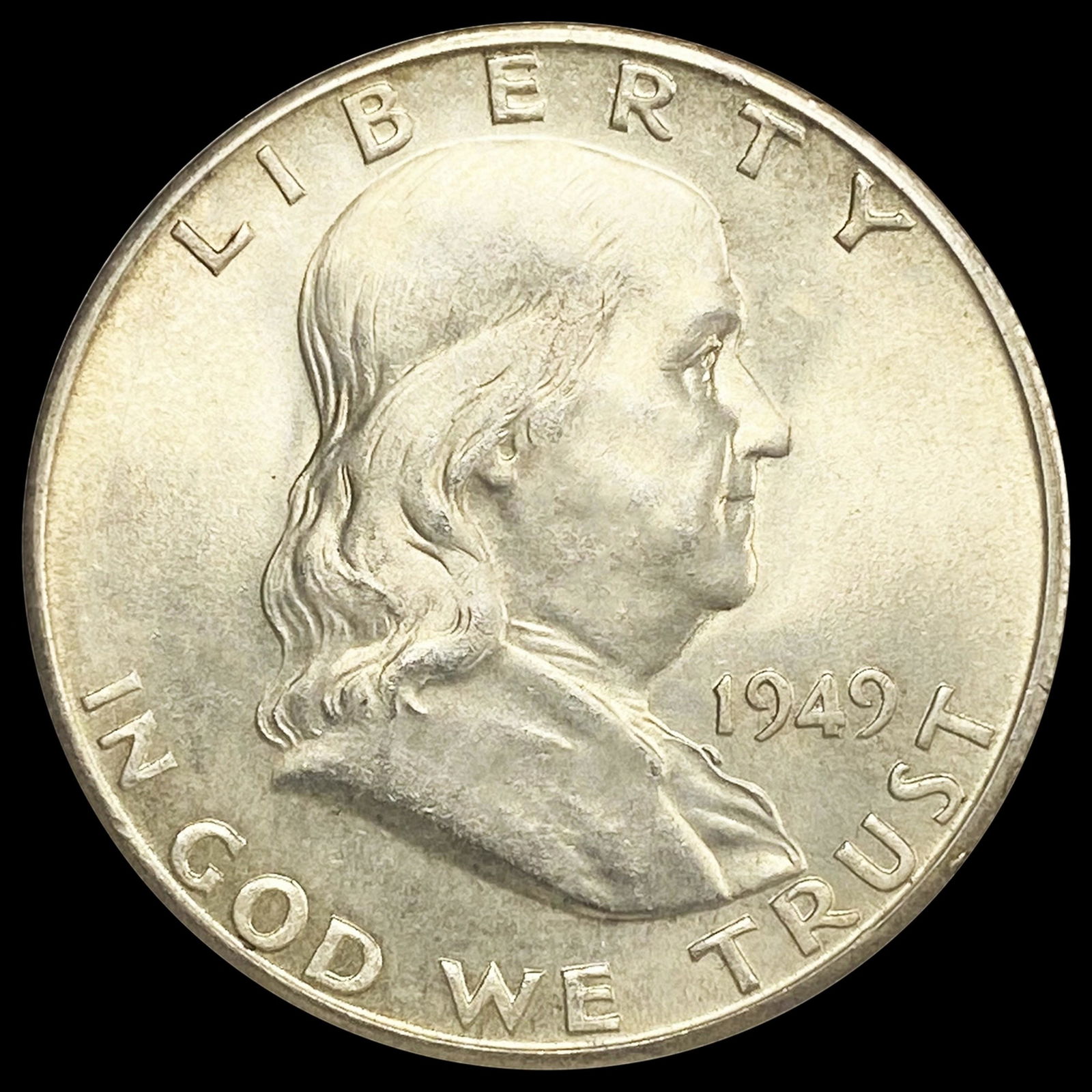 1949-S Franklin Half Dollar UNCIRCULATED (1 of 2)