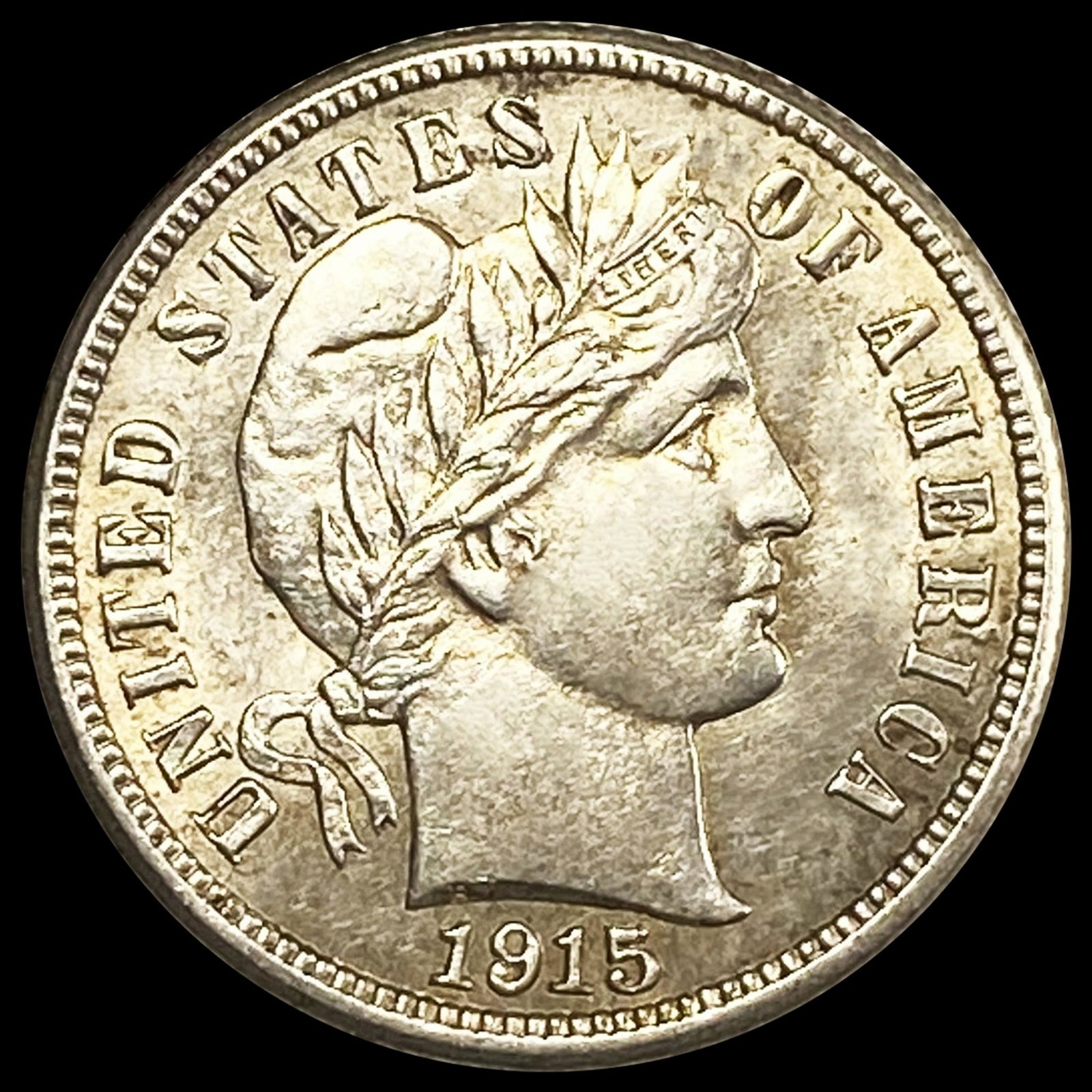 1915 Barber Dime UNCIRCULATED (1 of 2)