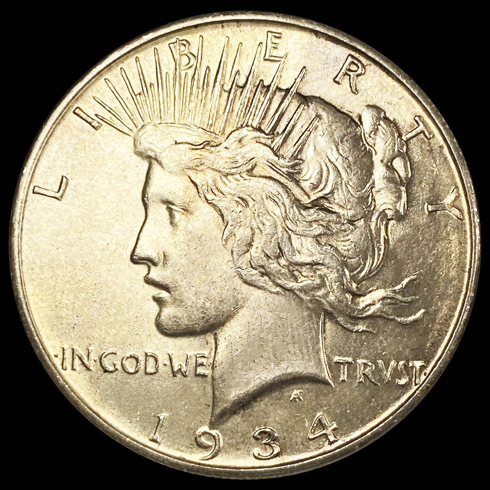 1934-D Silver Peace Dollar CLOSELY UNCIRCULATED (1 of 2)