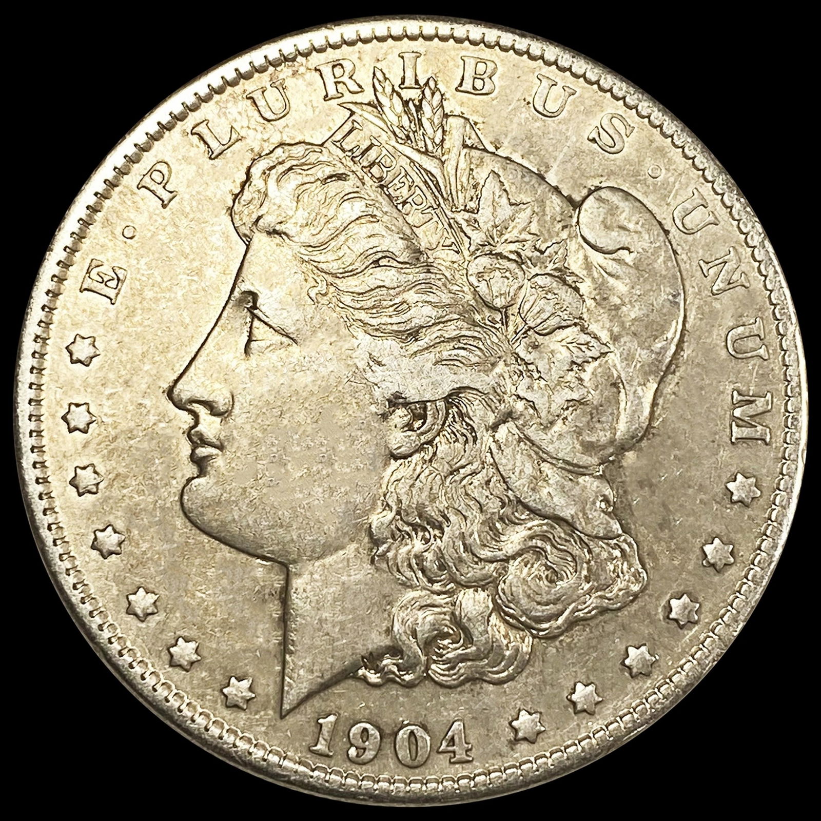 1904-S Morgan Silver Dollar NEARLY UNCIRCULATED (1 of 2)