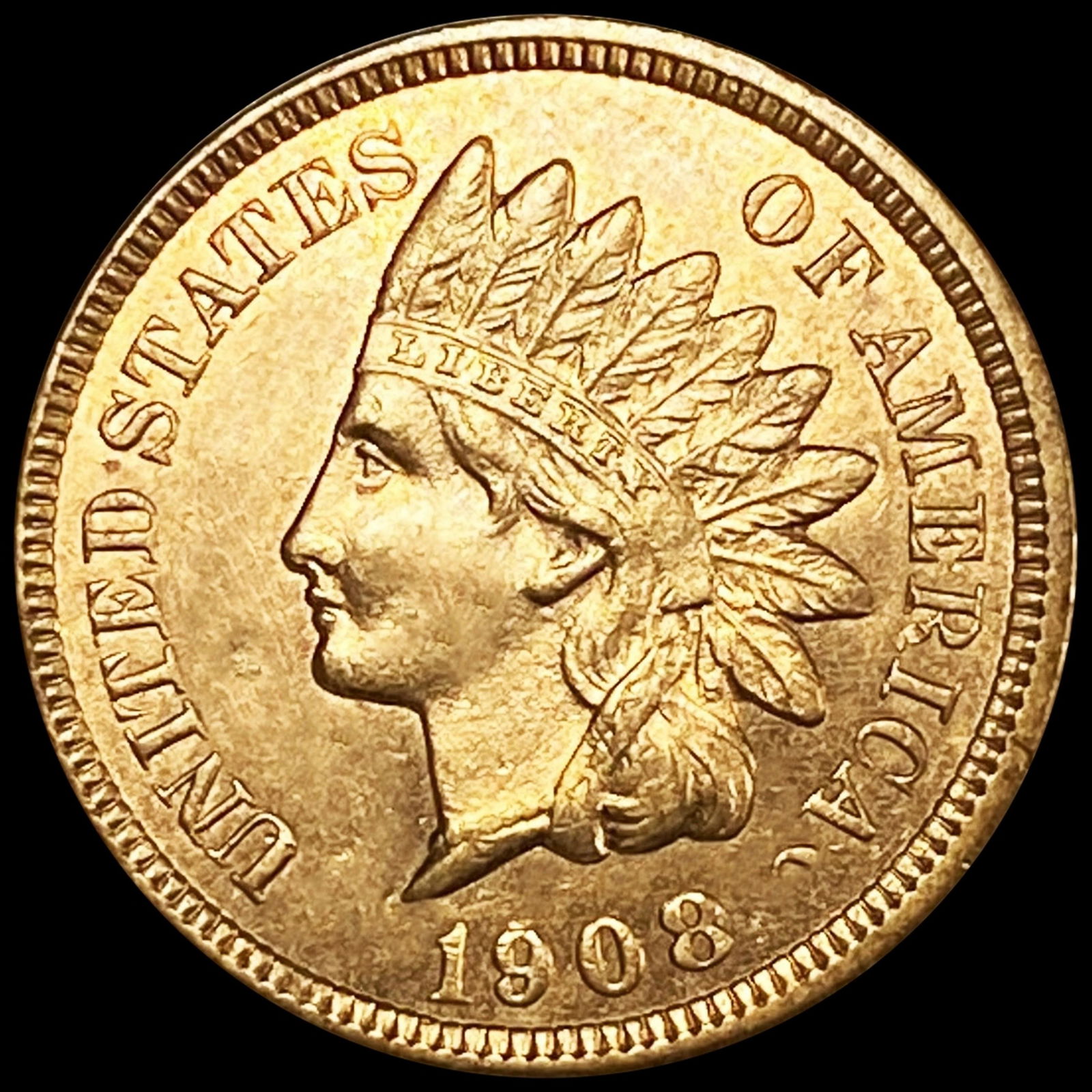 1908-S Indian Head Cent UNCIRCULATED (1 of 2)