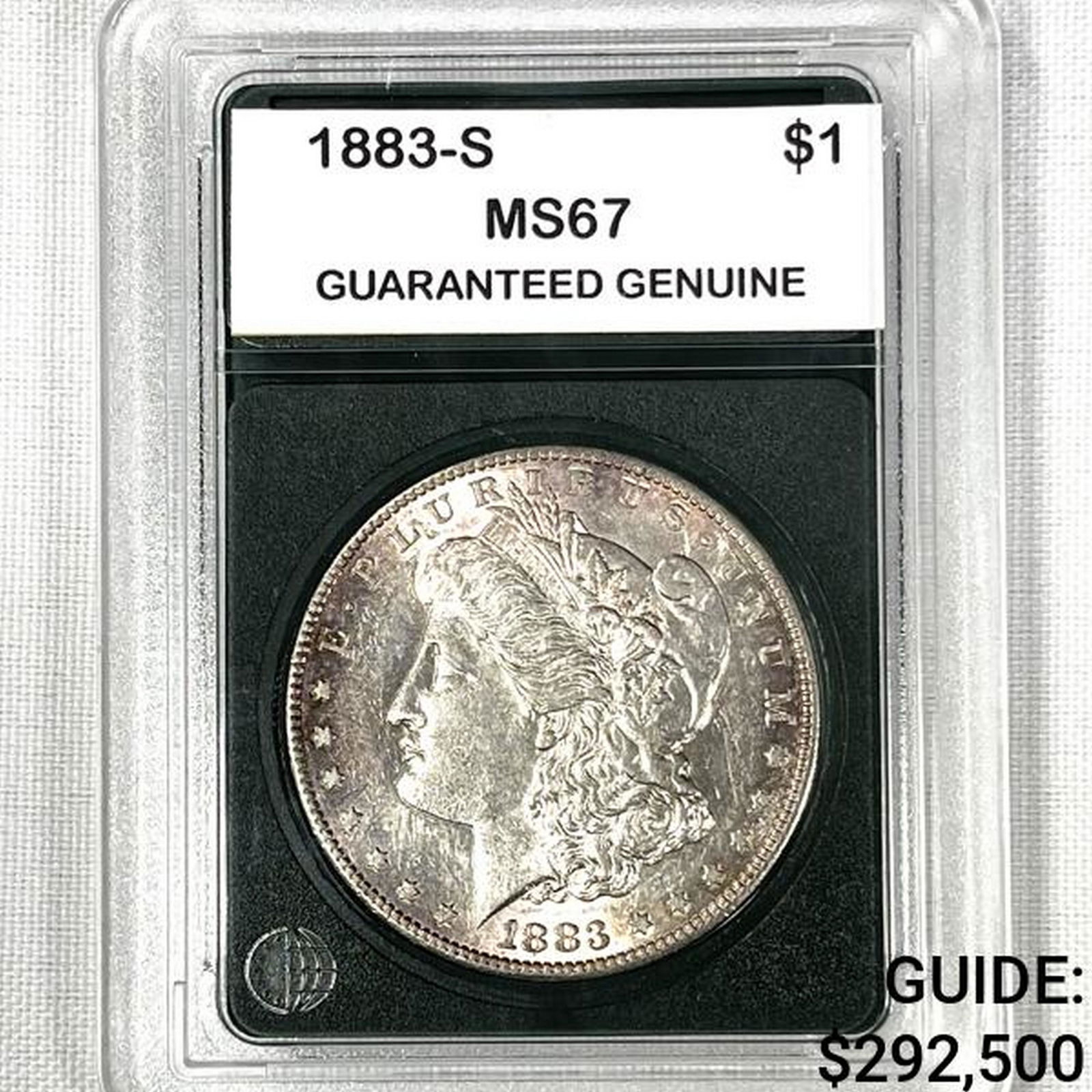 1883-S Morgan Silver Dollar GG-MS67 (1 of 2)