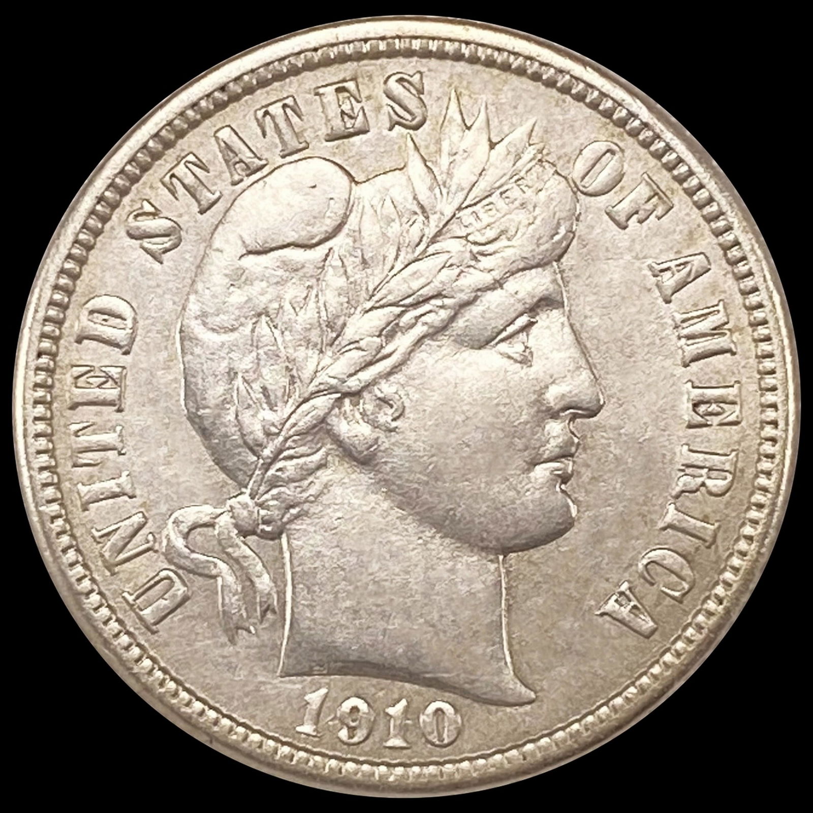 1910-D Barber Dime CHOICE BU (1 of 2)