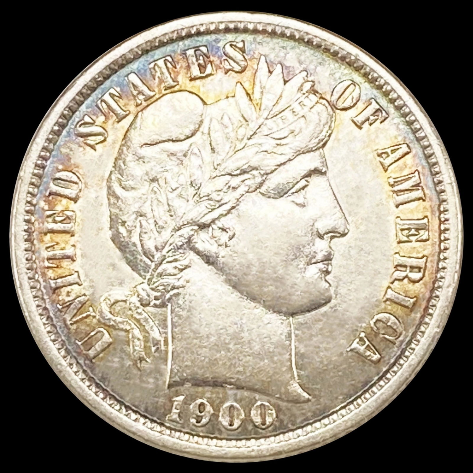1900-S Barber Dime UNCIRCULATED (1 of 2)