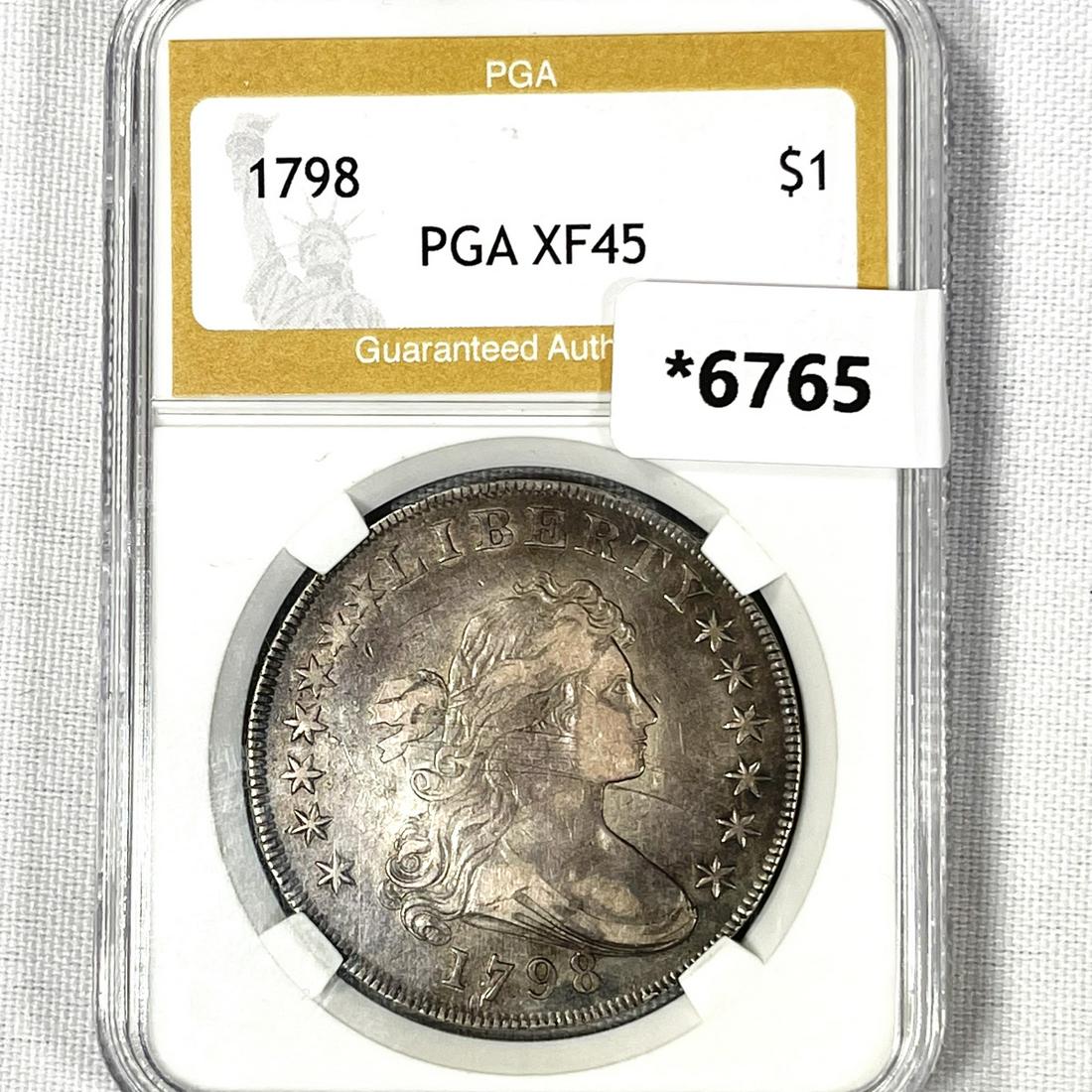 1798 Draped Bust Dollar PGA-XF45 (1 of 2)