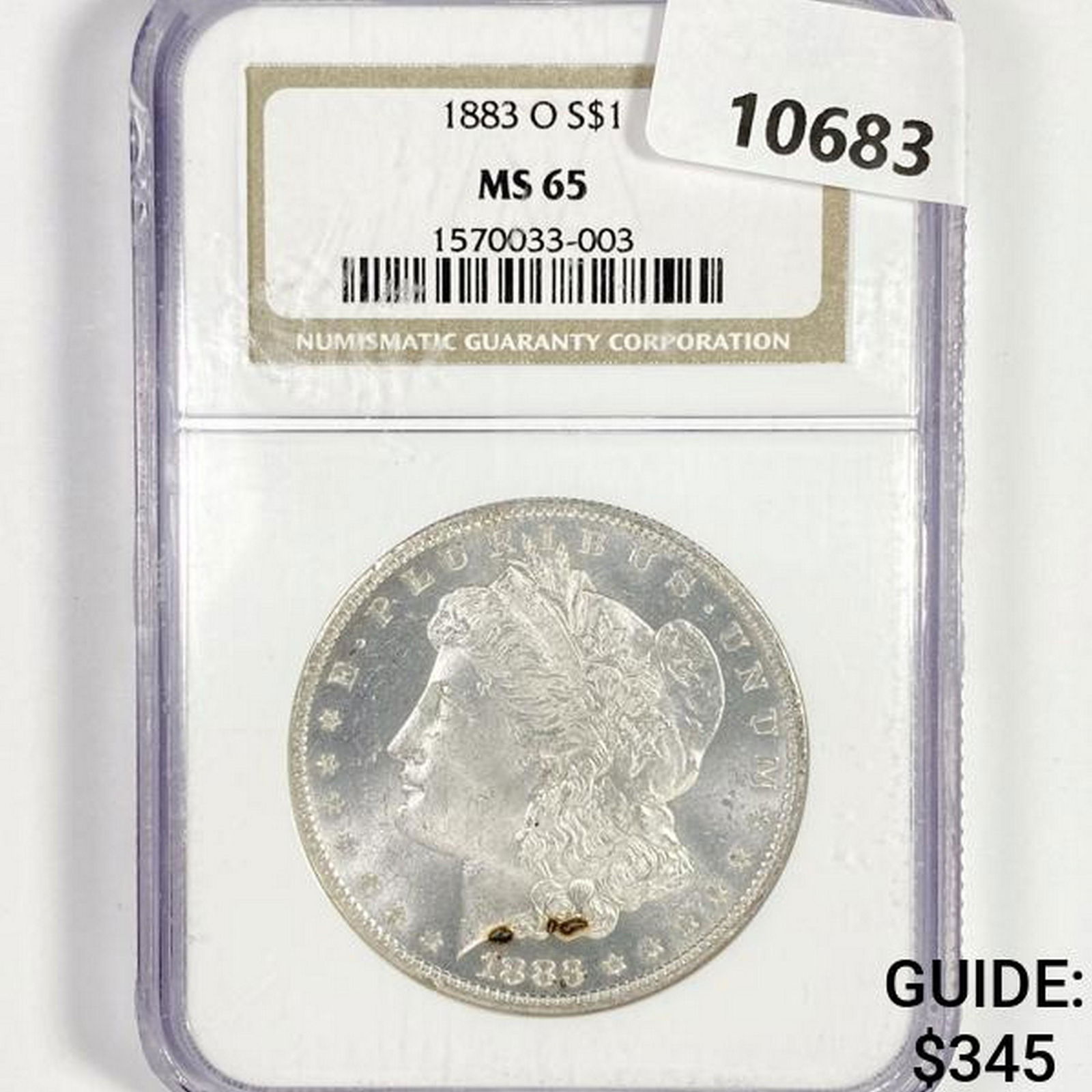 1883-O Morgan Silver Dollar NGC-MS65 (1 of 2)