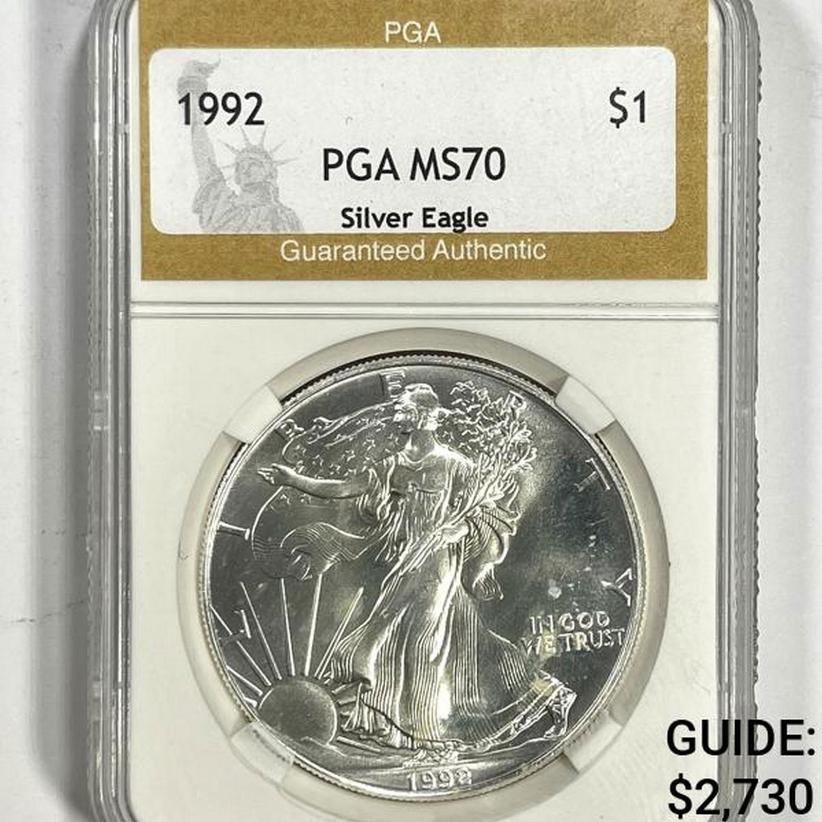 1992 Silver Eagle PGA-MS70 (1 of 2)