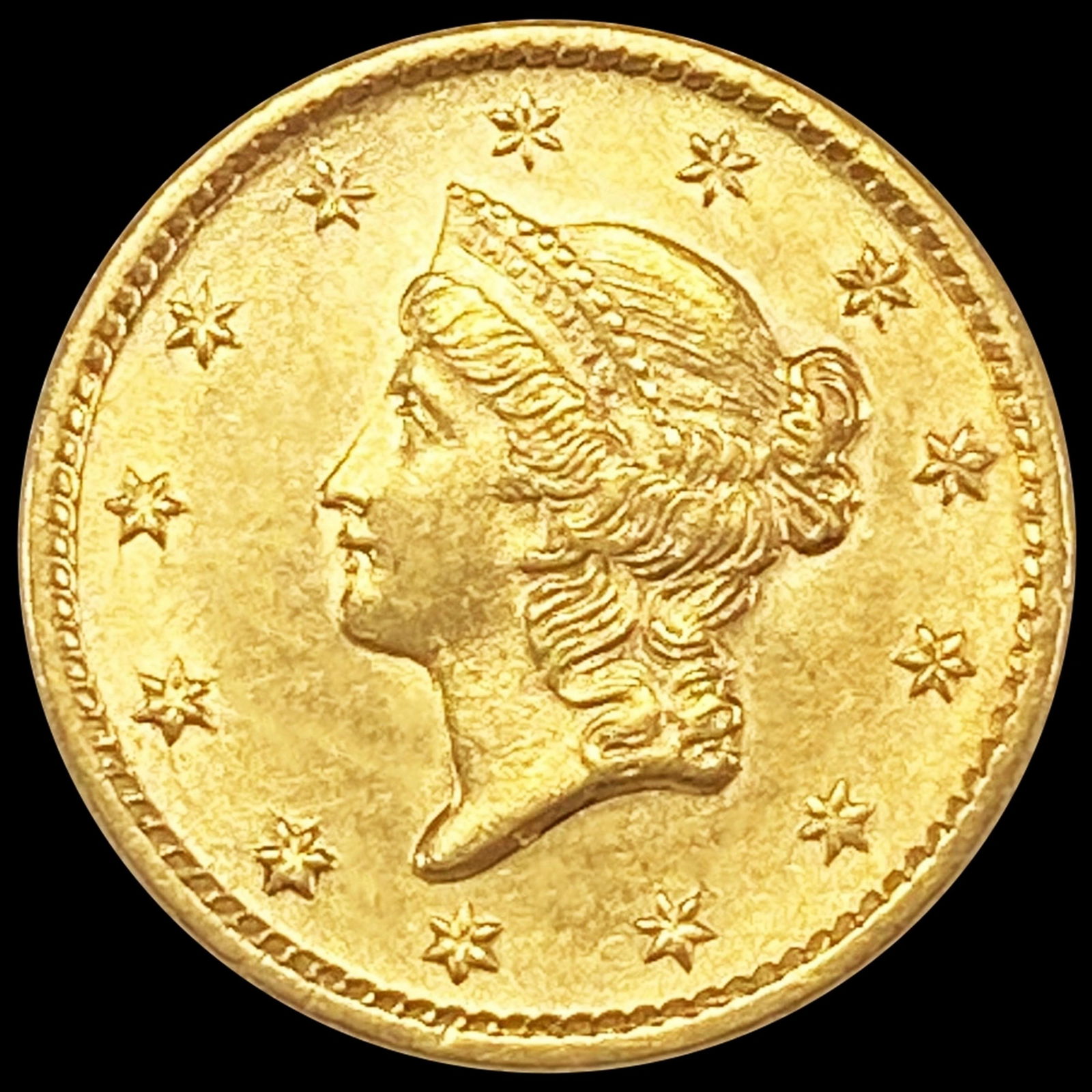 1853 Rare Gold Dollar UNCIRCULATED (1 of 2)