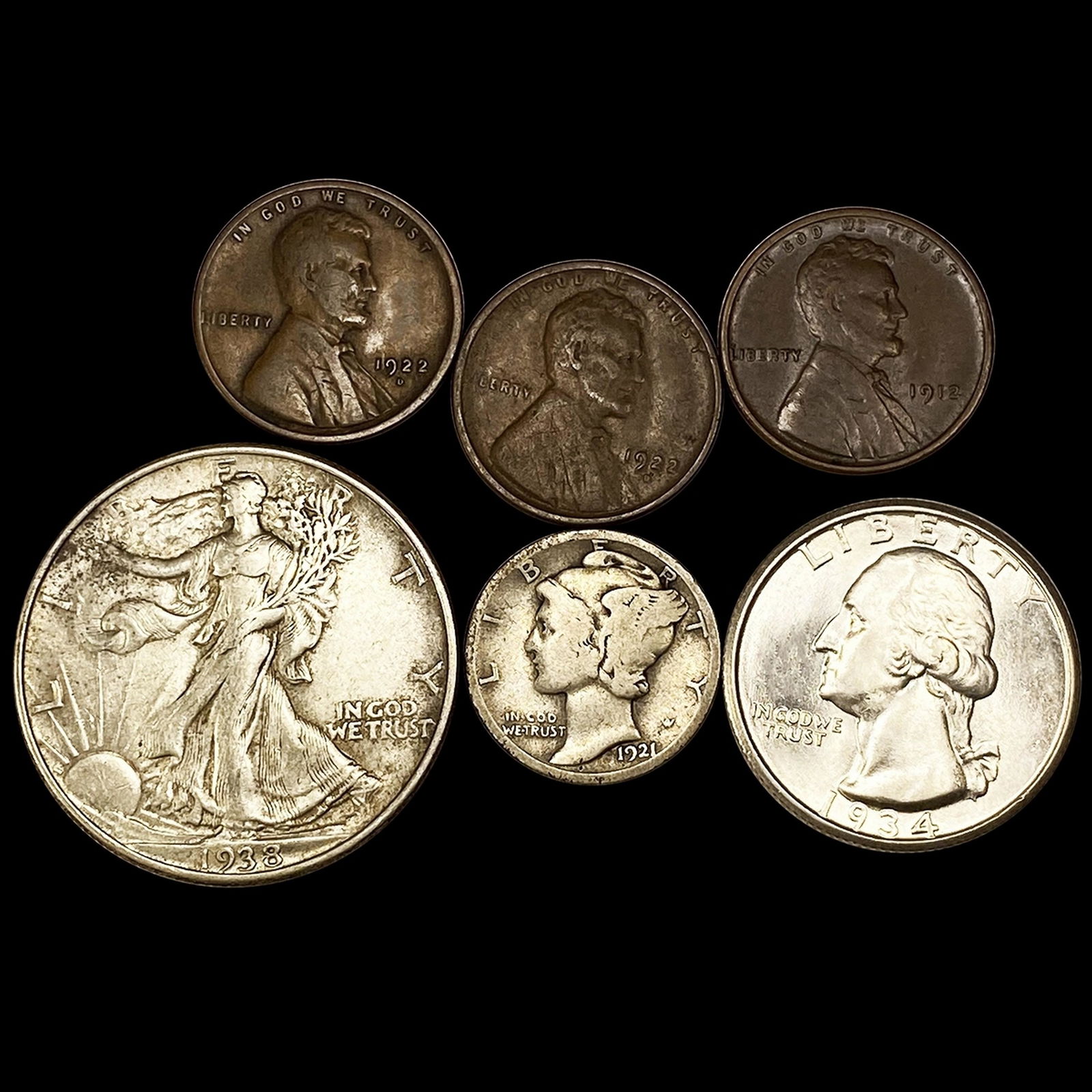 (6) Misc Coins (1 of 2)