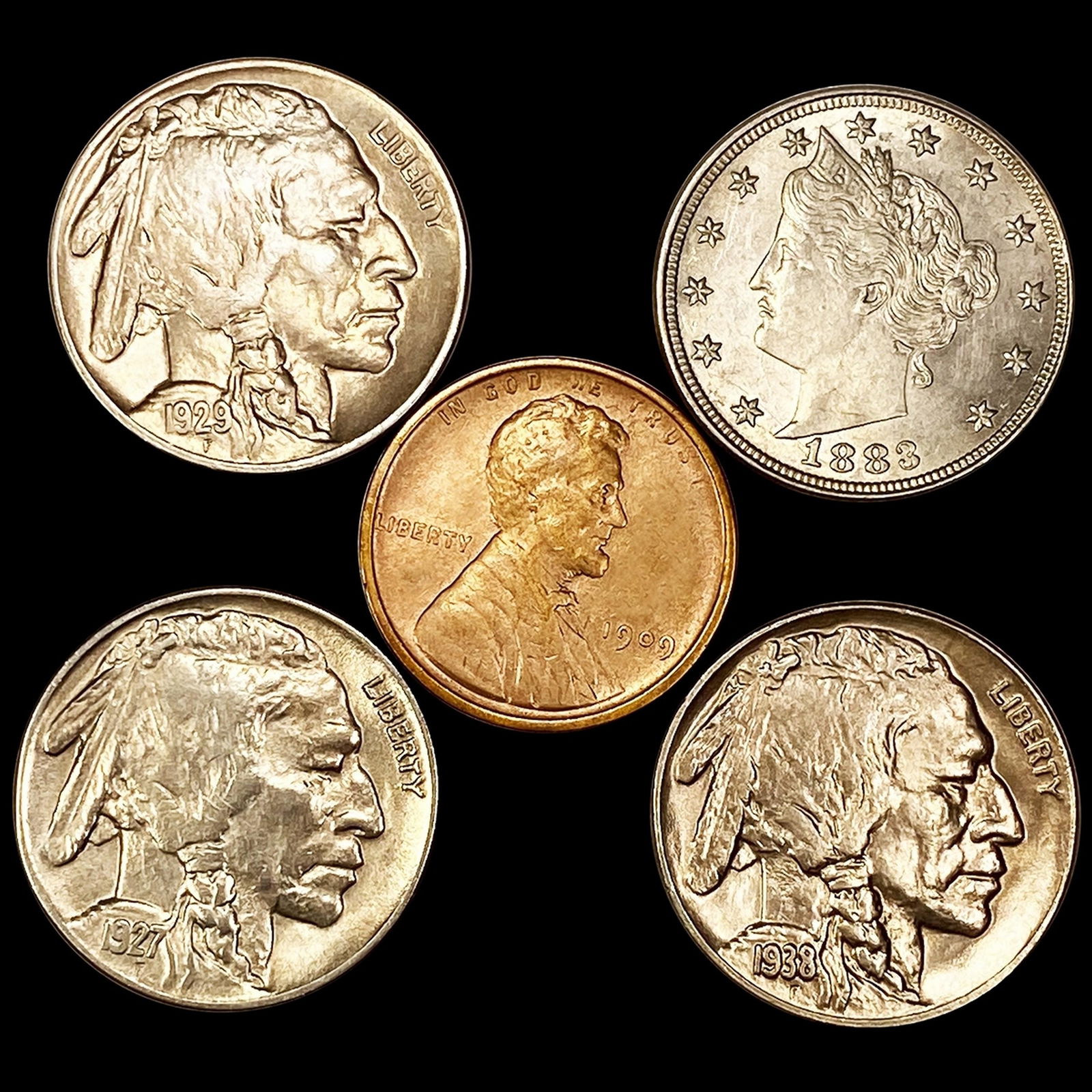 (5) Misc Coins UNCIRCULATED (1 of 2)