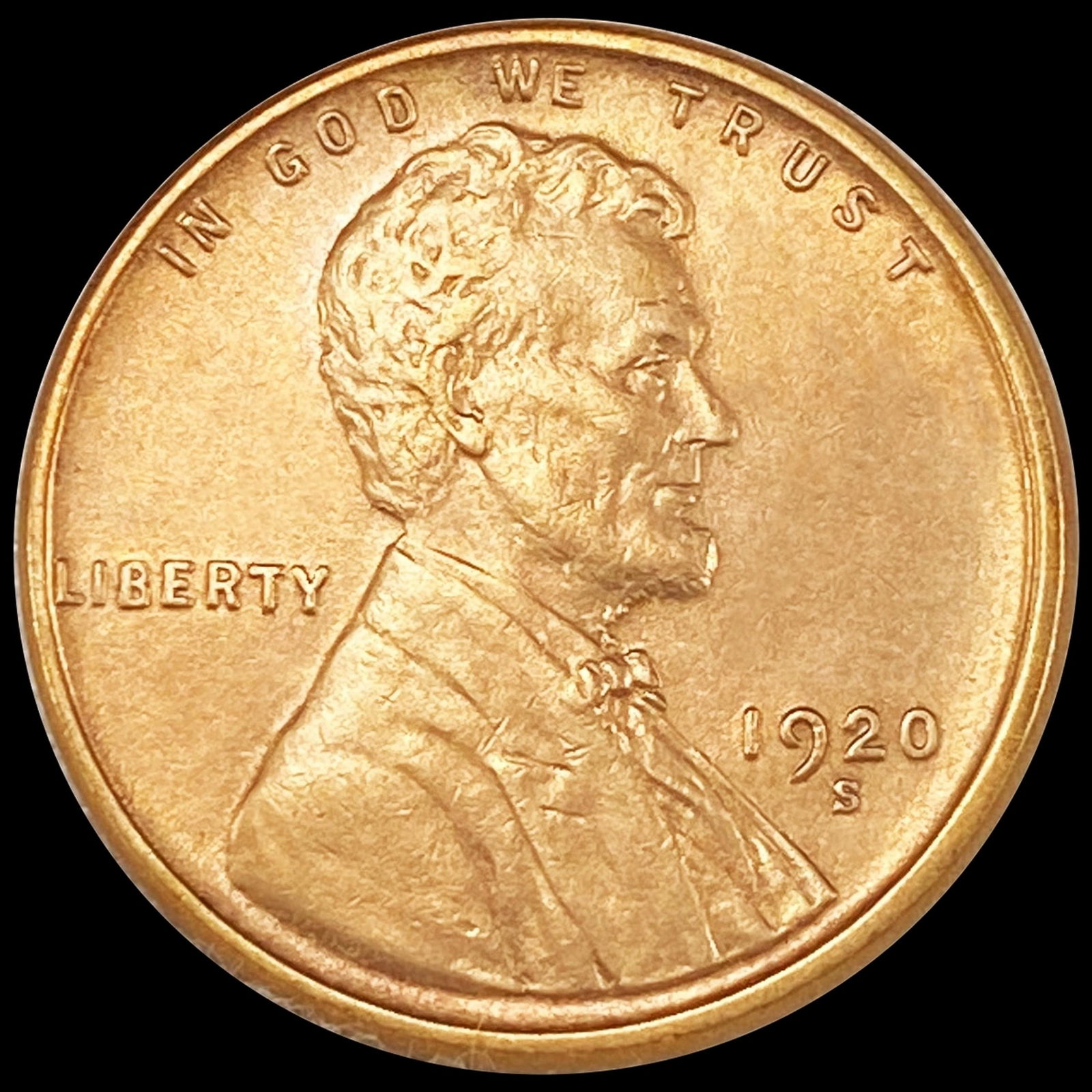 1920-S Wheat Cent UNCIRCULATED (1 of 2)