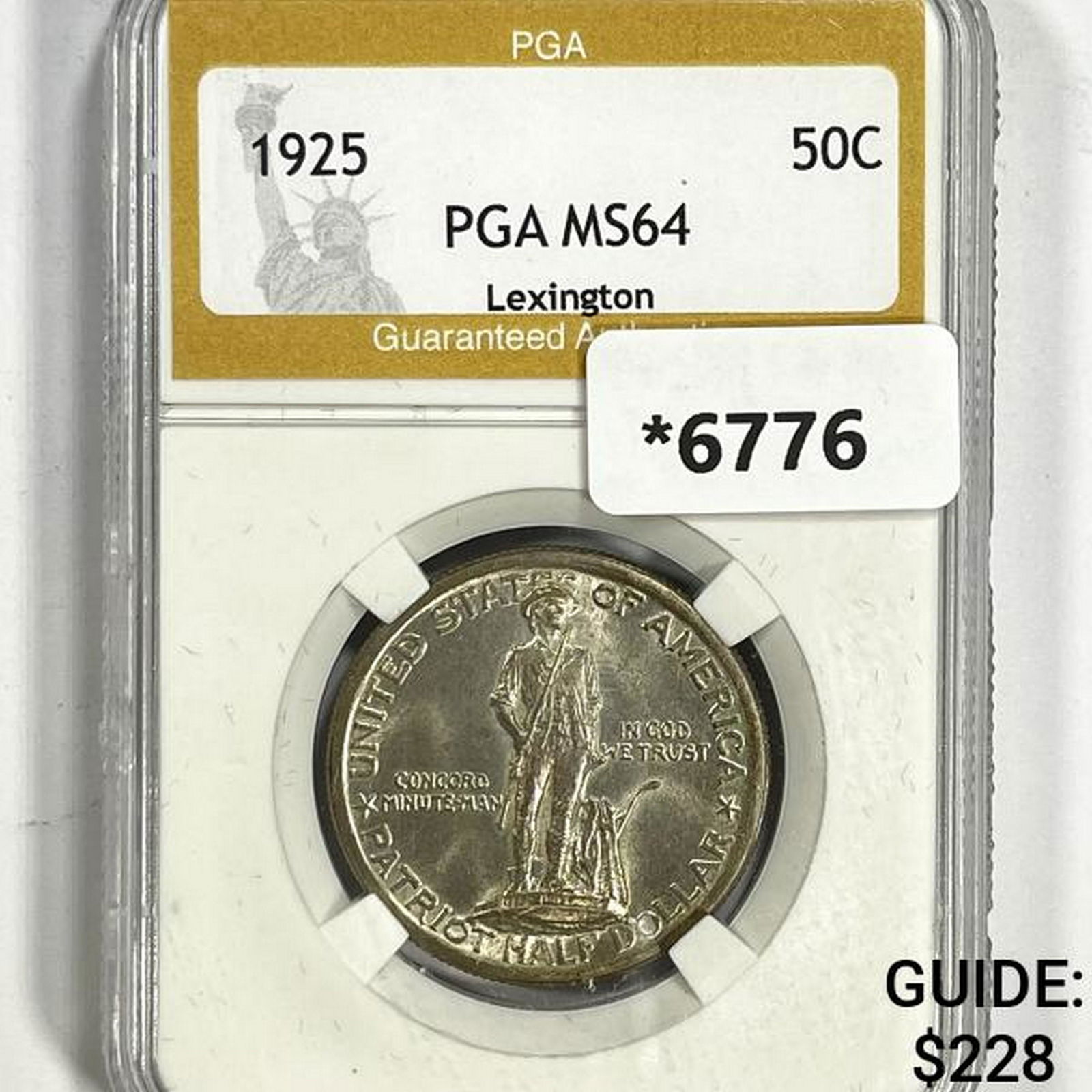 1925 Lexington Half Dollar PGA-MS64 (1 of 2)