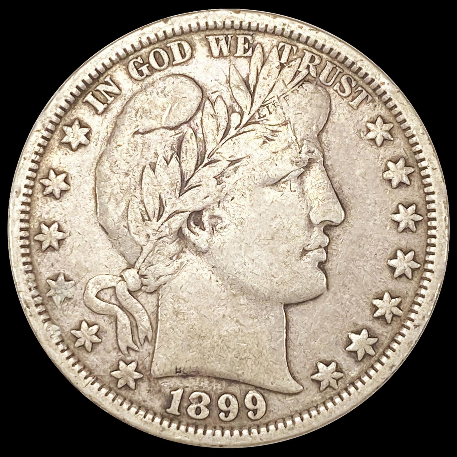 1899 Barber Half Dollar LIGHTLY CIRCULATED (1 of 2)