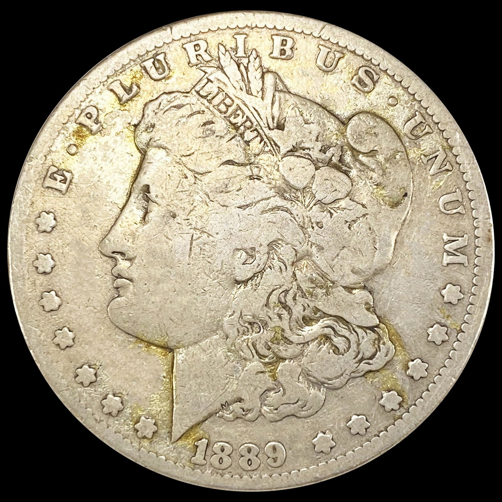 1889-CC Morgan Silver Dollar LIGHTLY CIRCULATED (1 of 2)