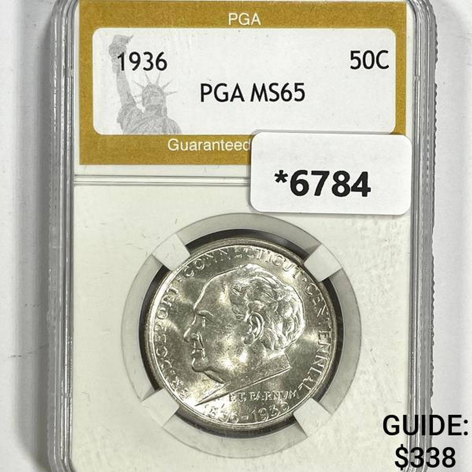 1936 Bridgeport Half Dollar PGA-MS65 (1 of 2)