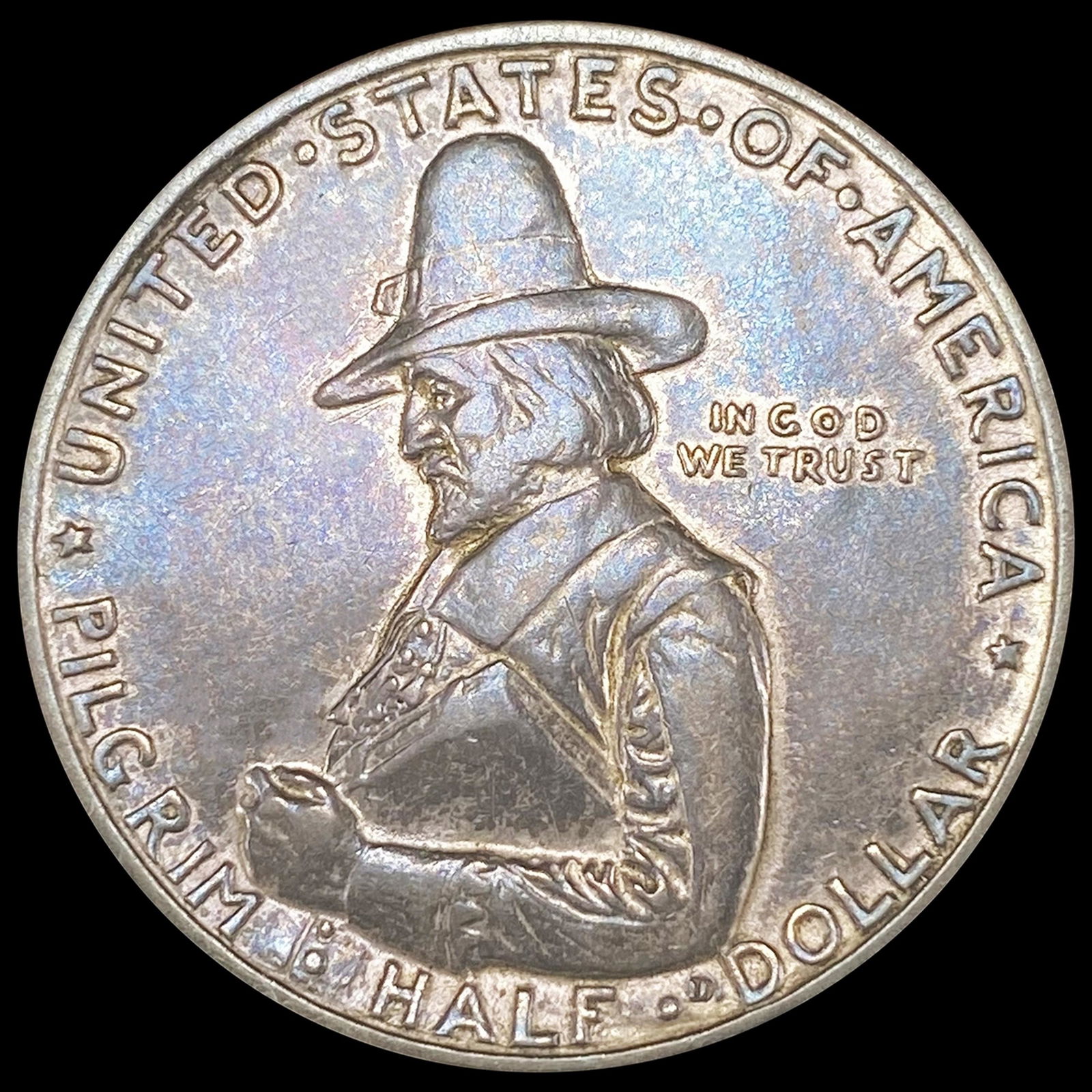 1920 Pilgrim Half Dollar CLOSELY UNCIRCULATED (1 of 2)