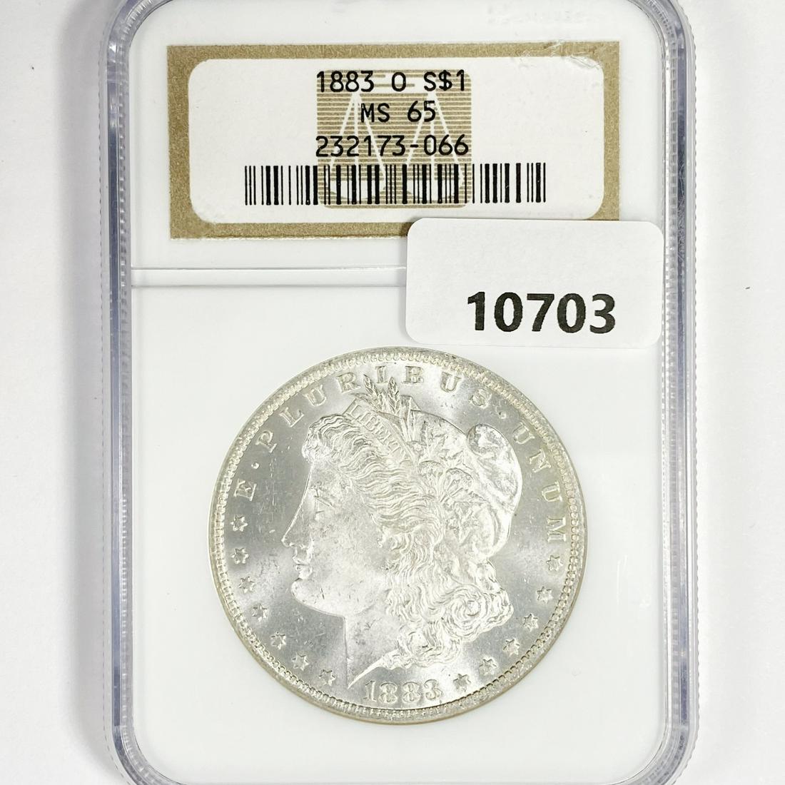 1883-O Morgan Silver Dollar NGC-MS65 (1 of 2)