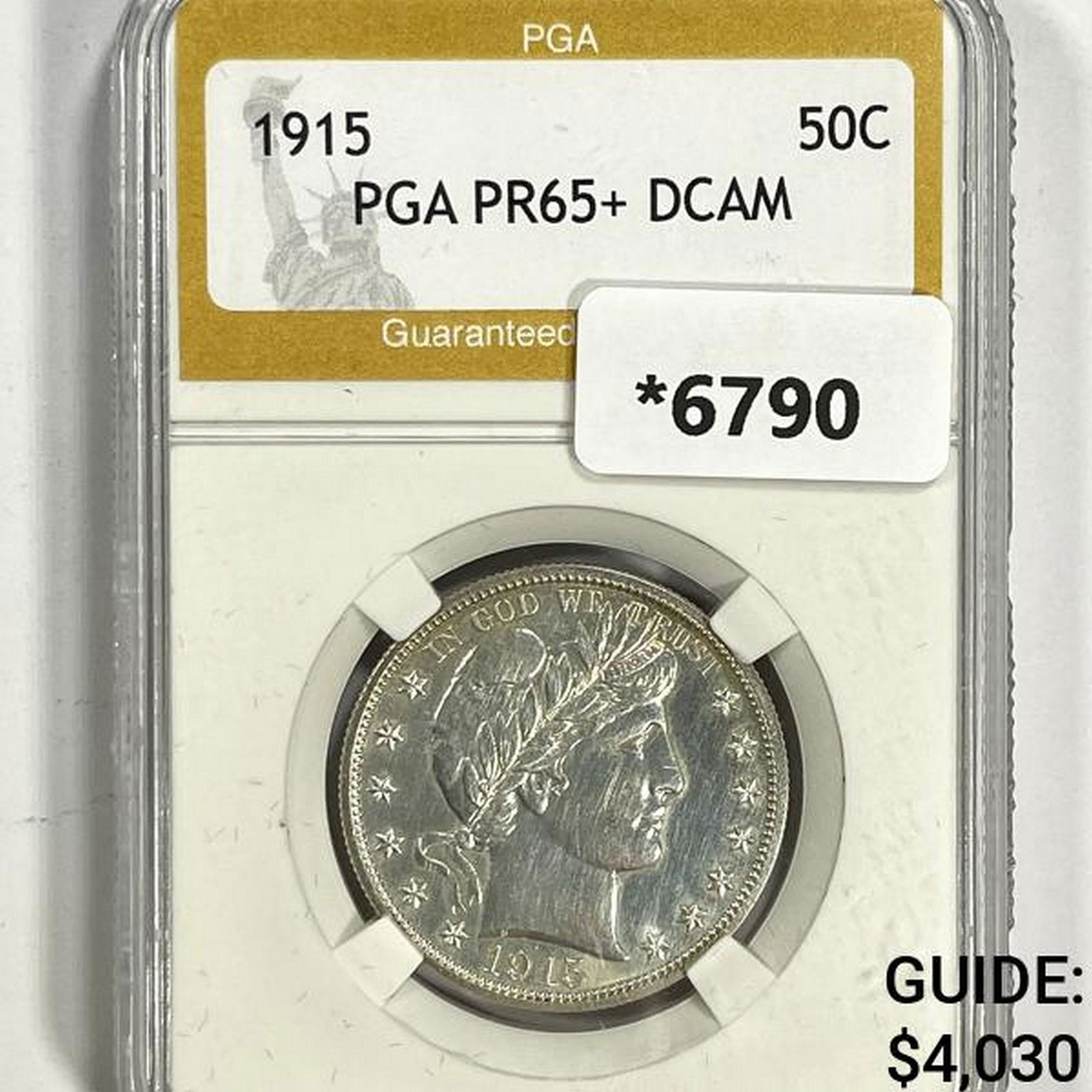 1915 Barber Half Dollar PGA-PR65+ DCAM (1 of 2)