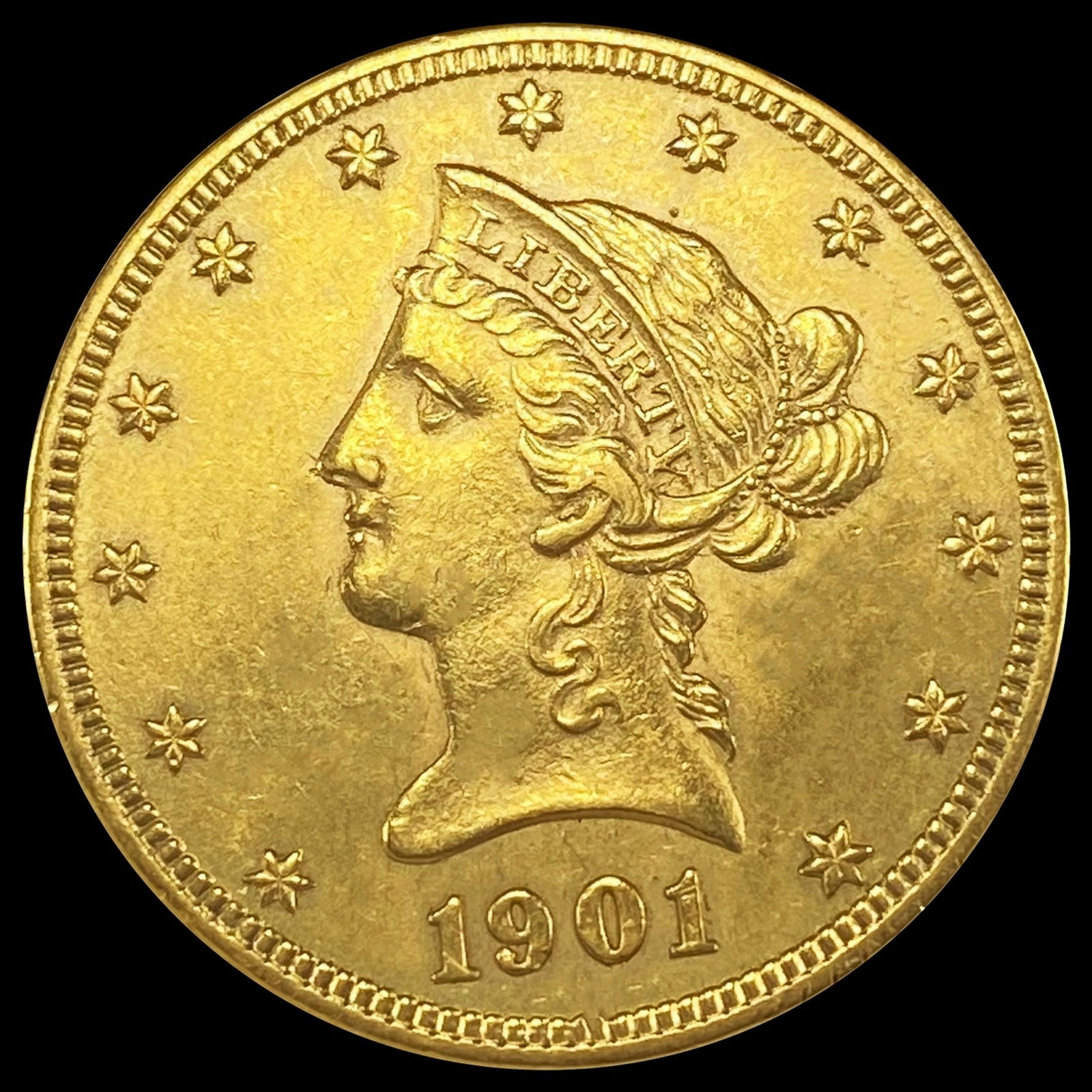 1901 $10 Gold Eagle CHOICE BU (1 of 2)