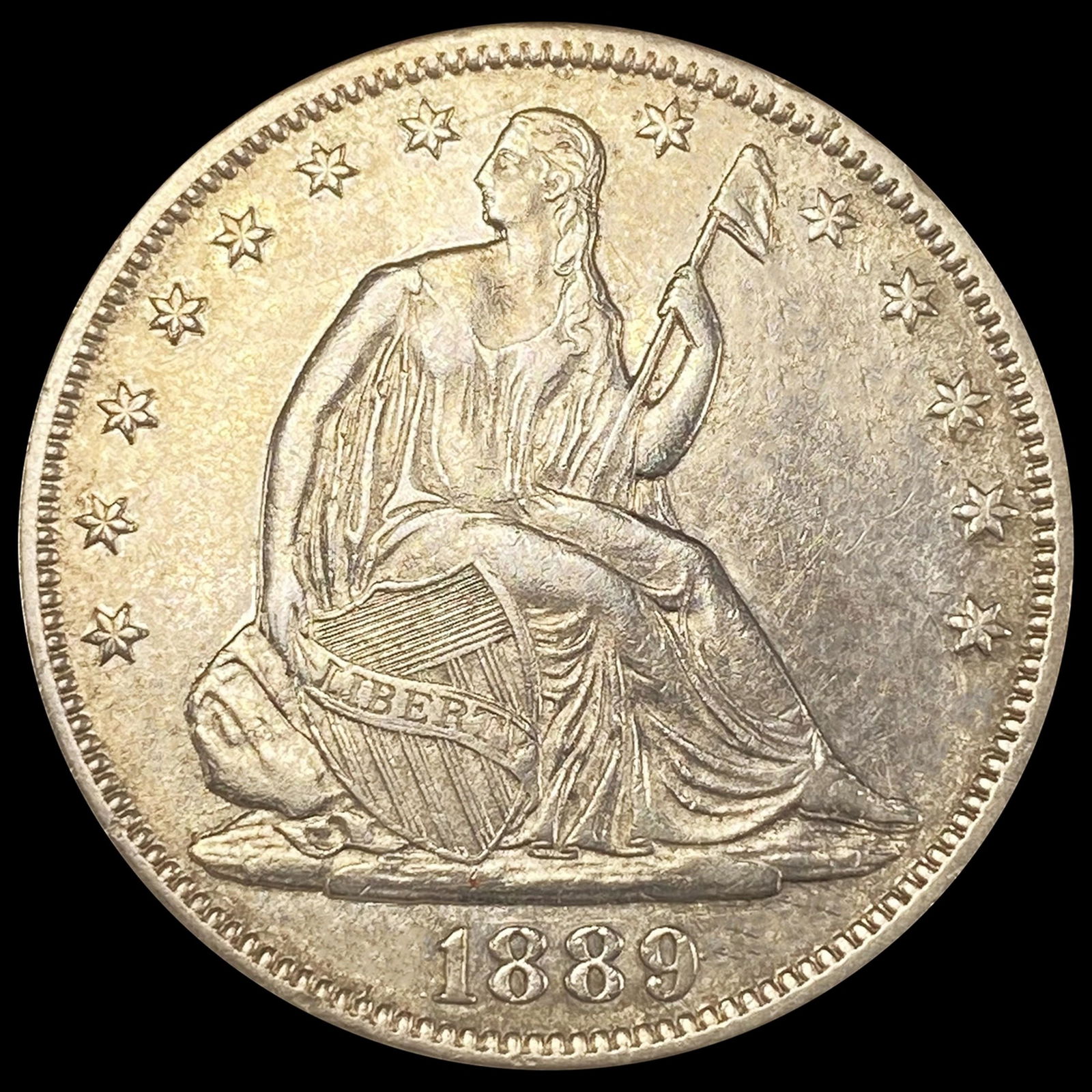 1889 Seated Liberty Half Dollar UNCIRCULATED (1 of 2)