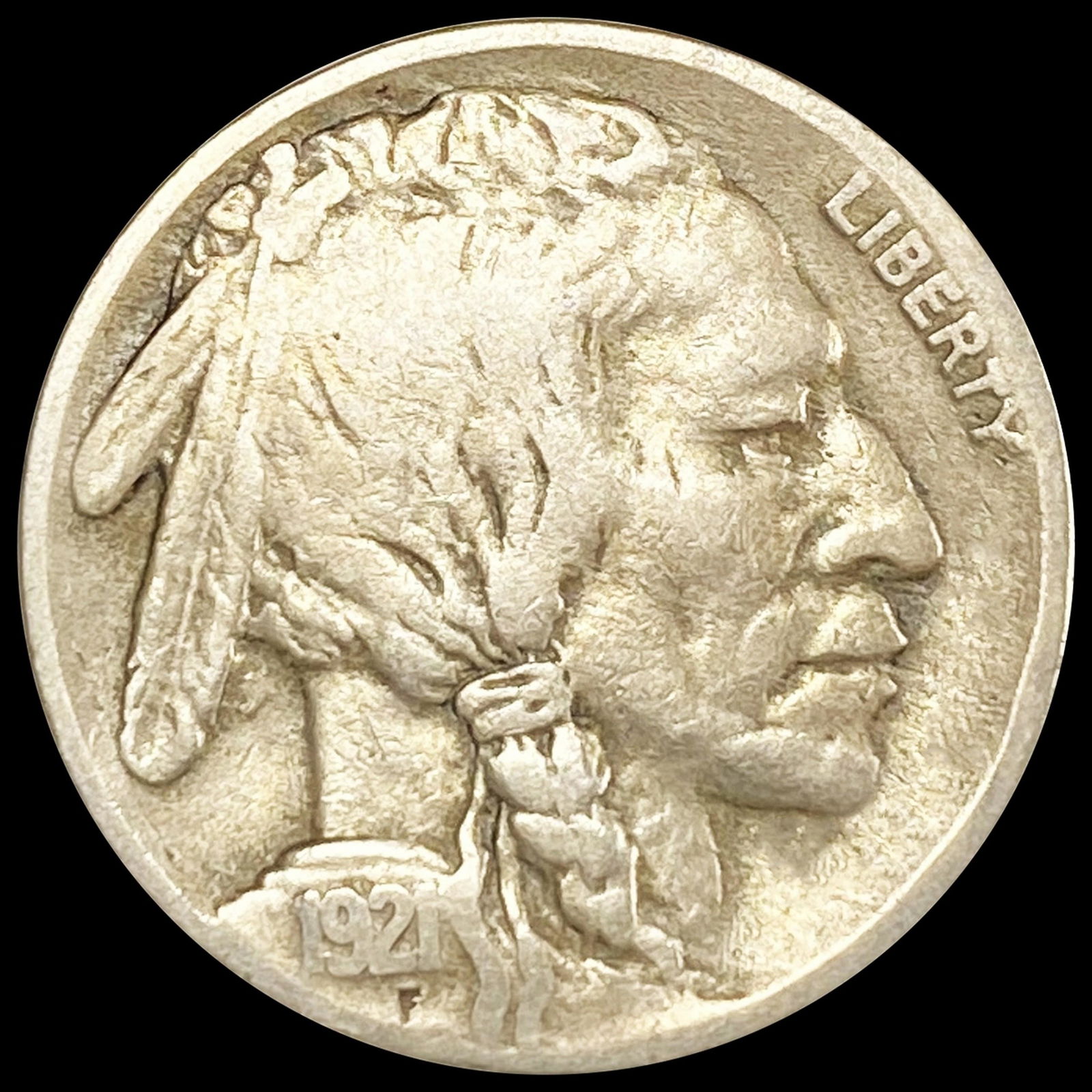 1921-S Buffalo Nickel LIGHTLY CIRCULATED (1 of 2)