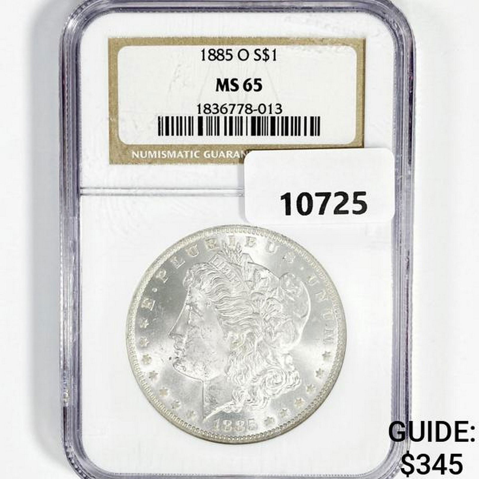 1885-O Morgan Silver Dollar NGC-MS65 (1 of 2)