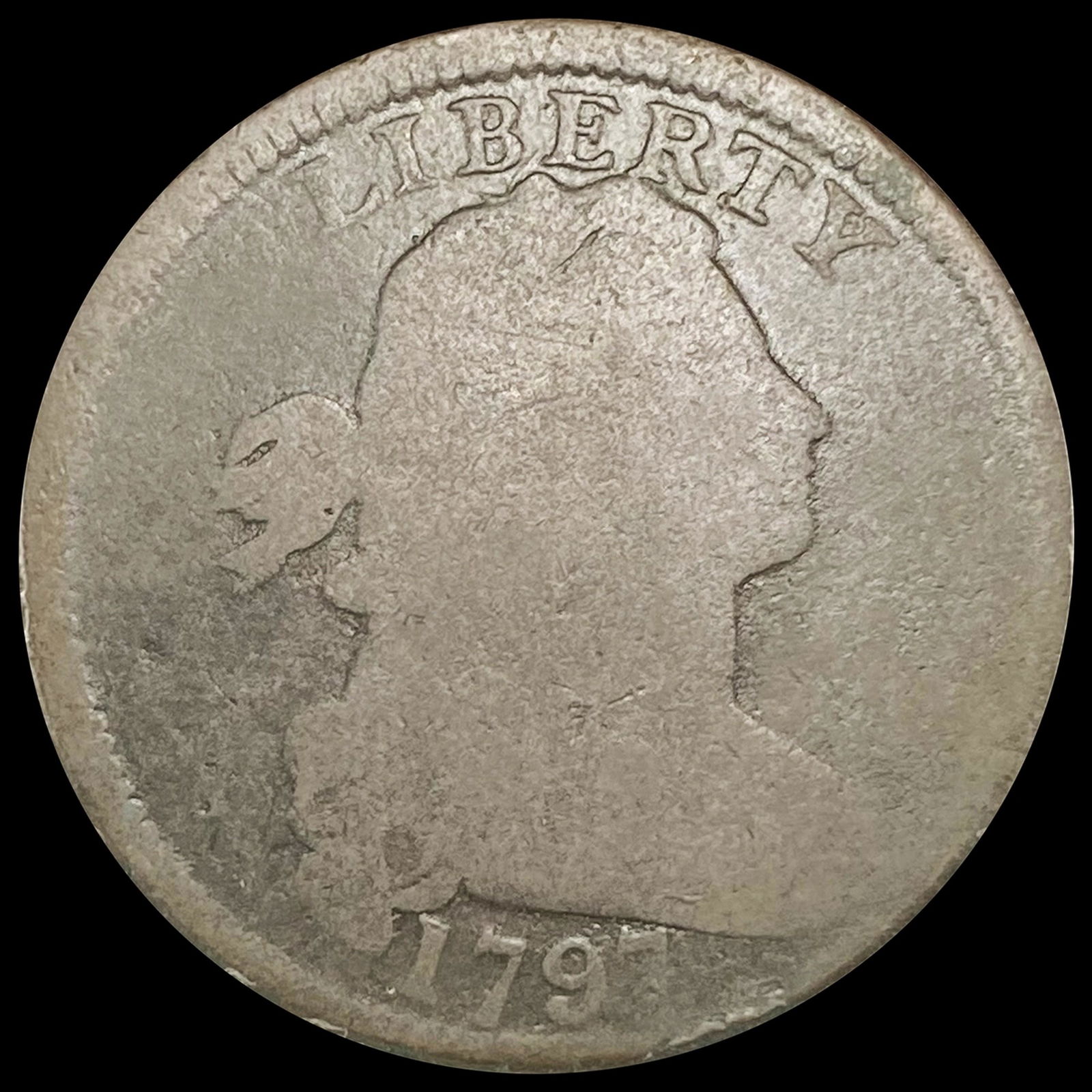 1797 Large Cent NICELY CIRCULATED (1 of 2)