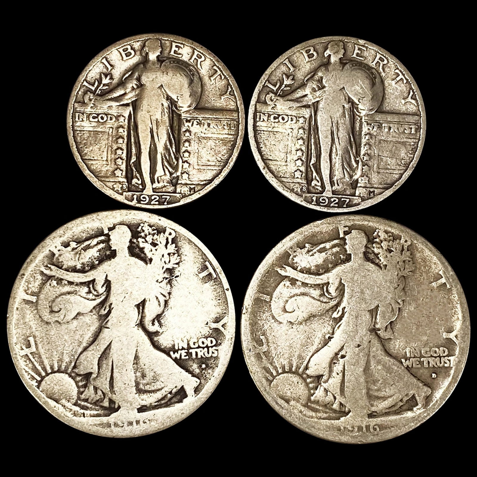 (4) Misc Coins NICELY CIRCULATED (1 of 2)