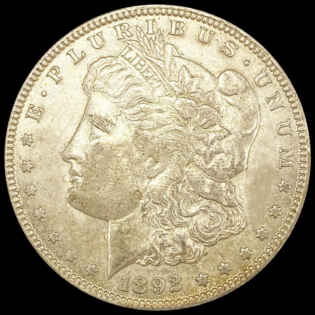 1892-O Morgan Silver Dollar NEARLY UNCIRCULATED (1 of 2)