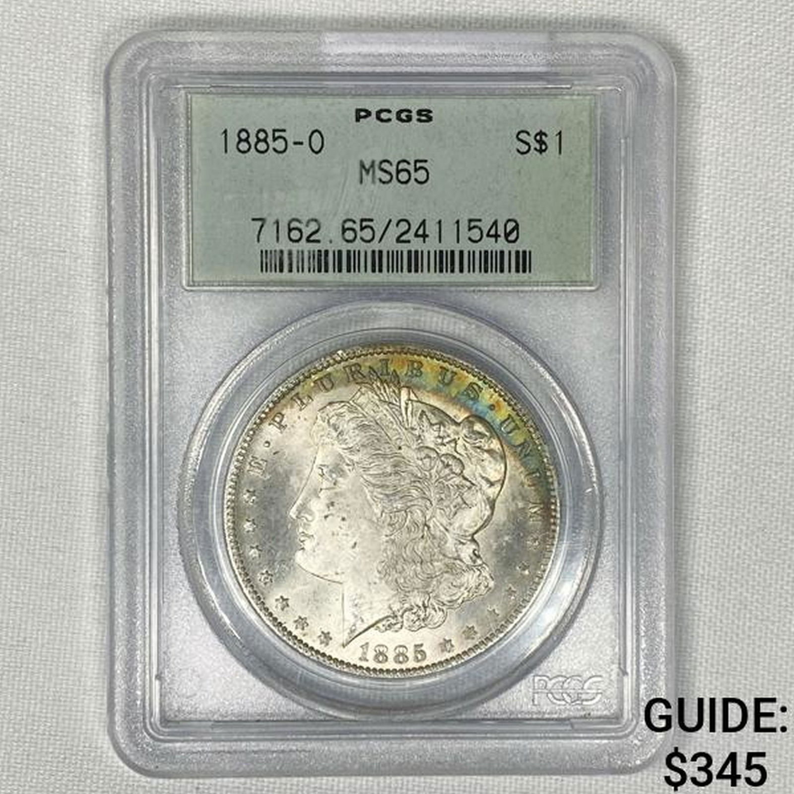 1885-O Morgan Silver Dollar PCGS-MS65 (1 of 2)