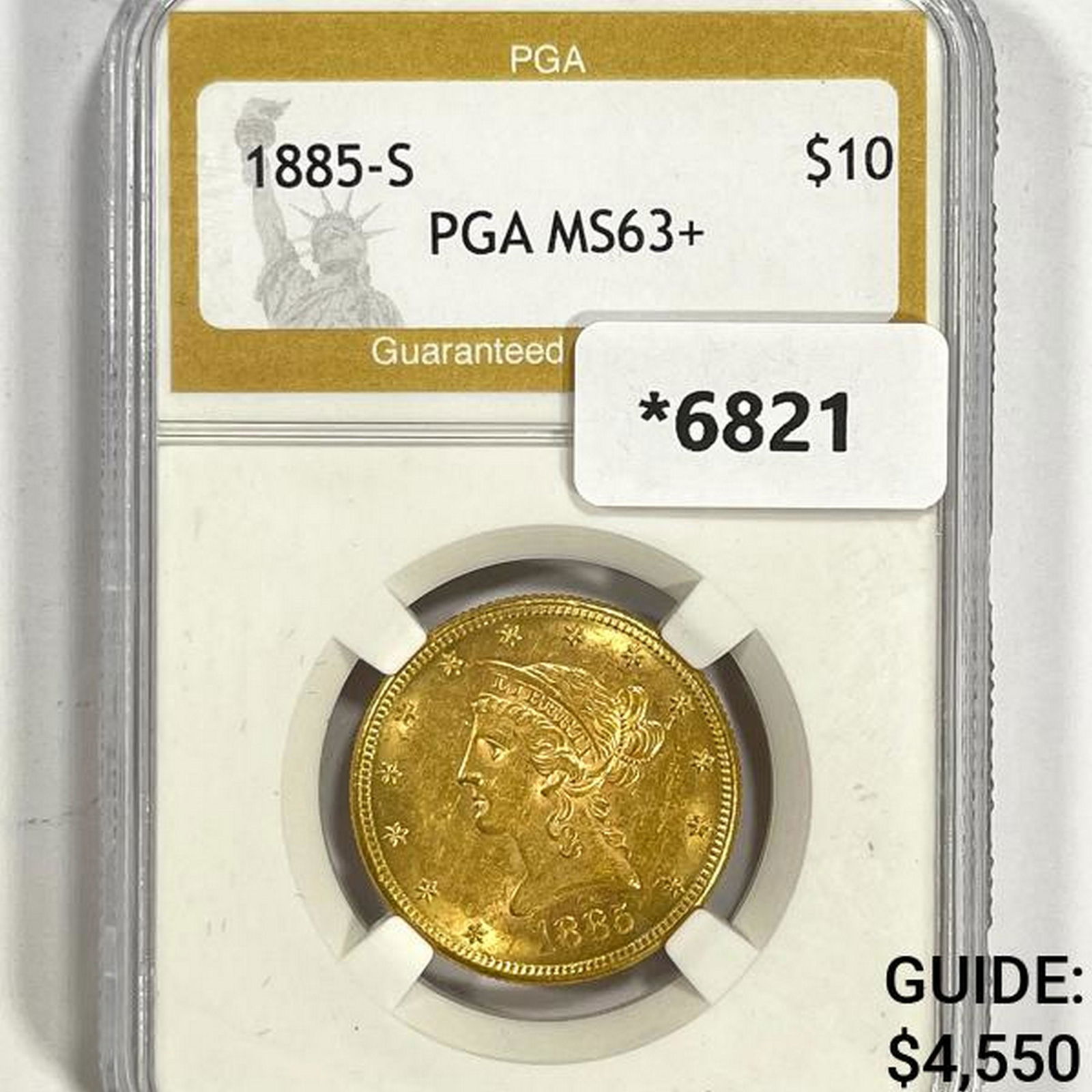1885-S $10 Gold Eagle PGA-MS63+ (1 of 2)