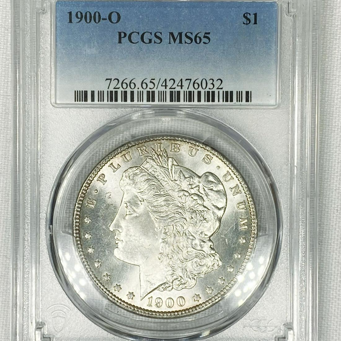 1900-O Morgan Silver Dollar PCGS-MS65 (1 of 2)