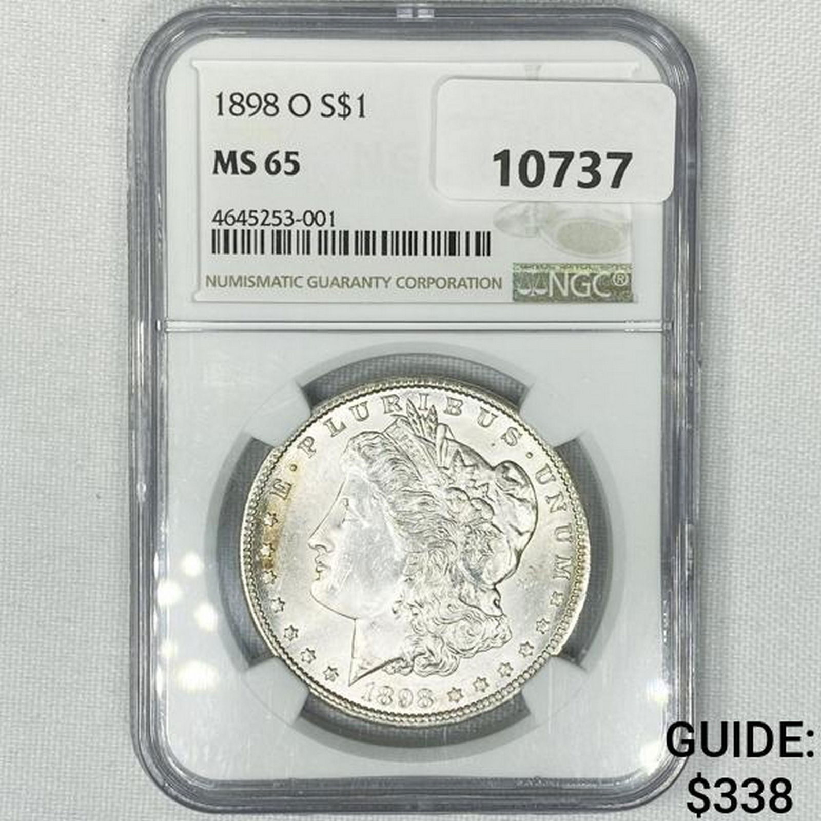 1898-O Morgan Silver Dollar NGC-MS65 (1 of 2)