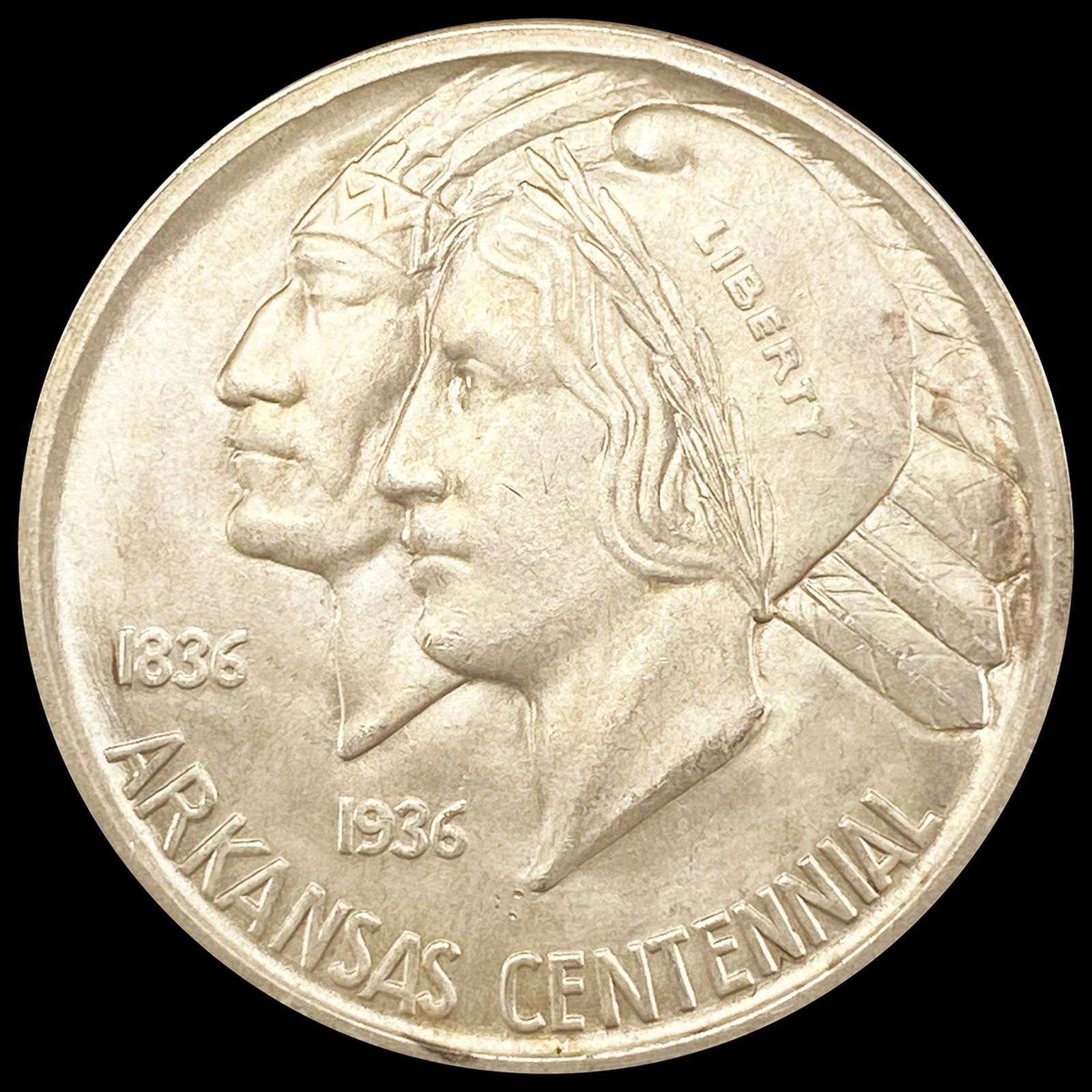 1936-D Arkansas Half Dollar UNCIRCULATED (1 of 2)