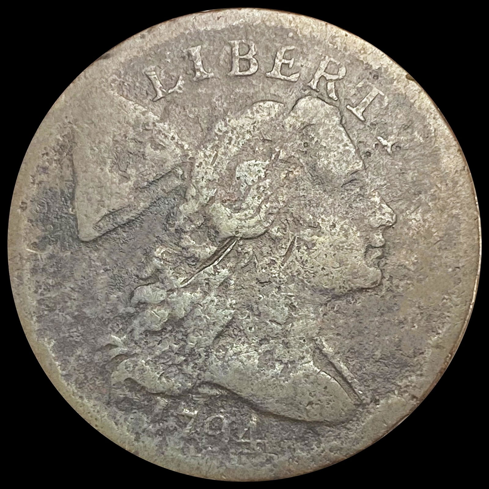 1794 Large Cent NICELY CIRCULATED (1 of 2)