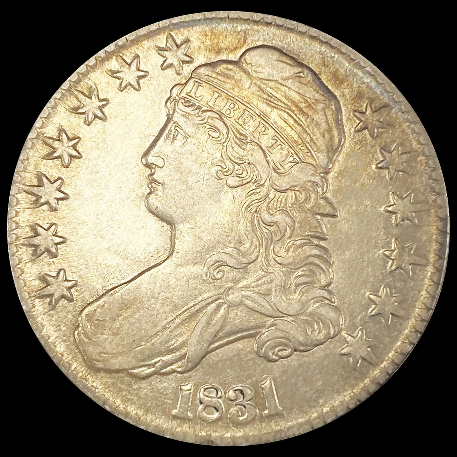 1831 Capped Bust Half Dollar ABOUT UNCIRCULATED (1 of 2)