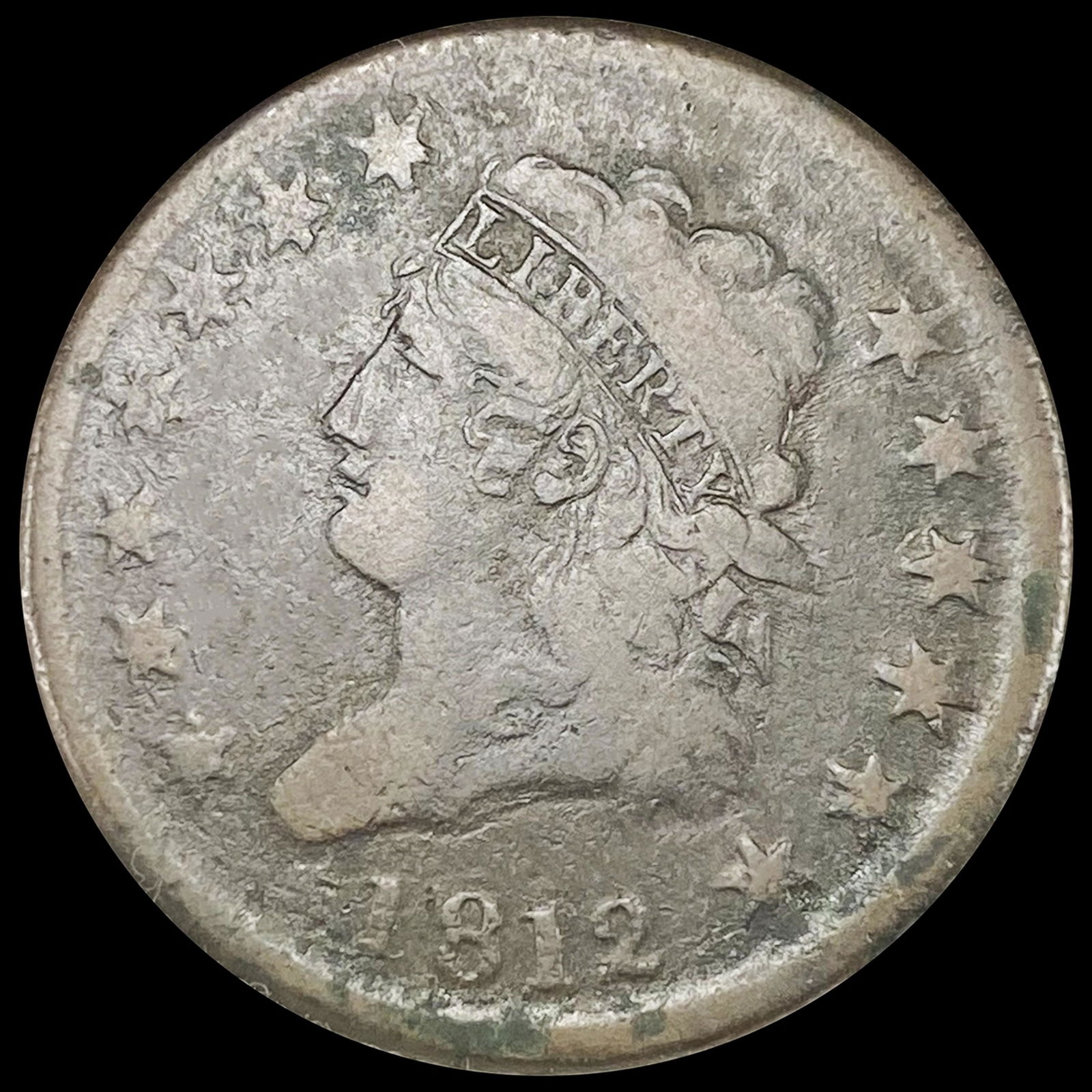 1812 Large Cent NICELY CIRCULATED (1 of 2)