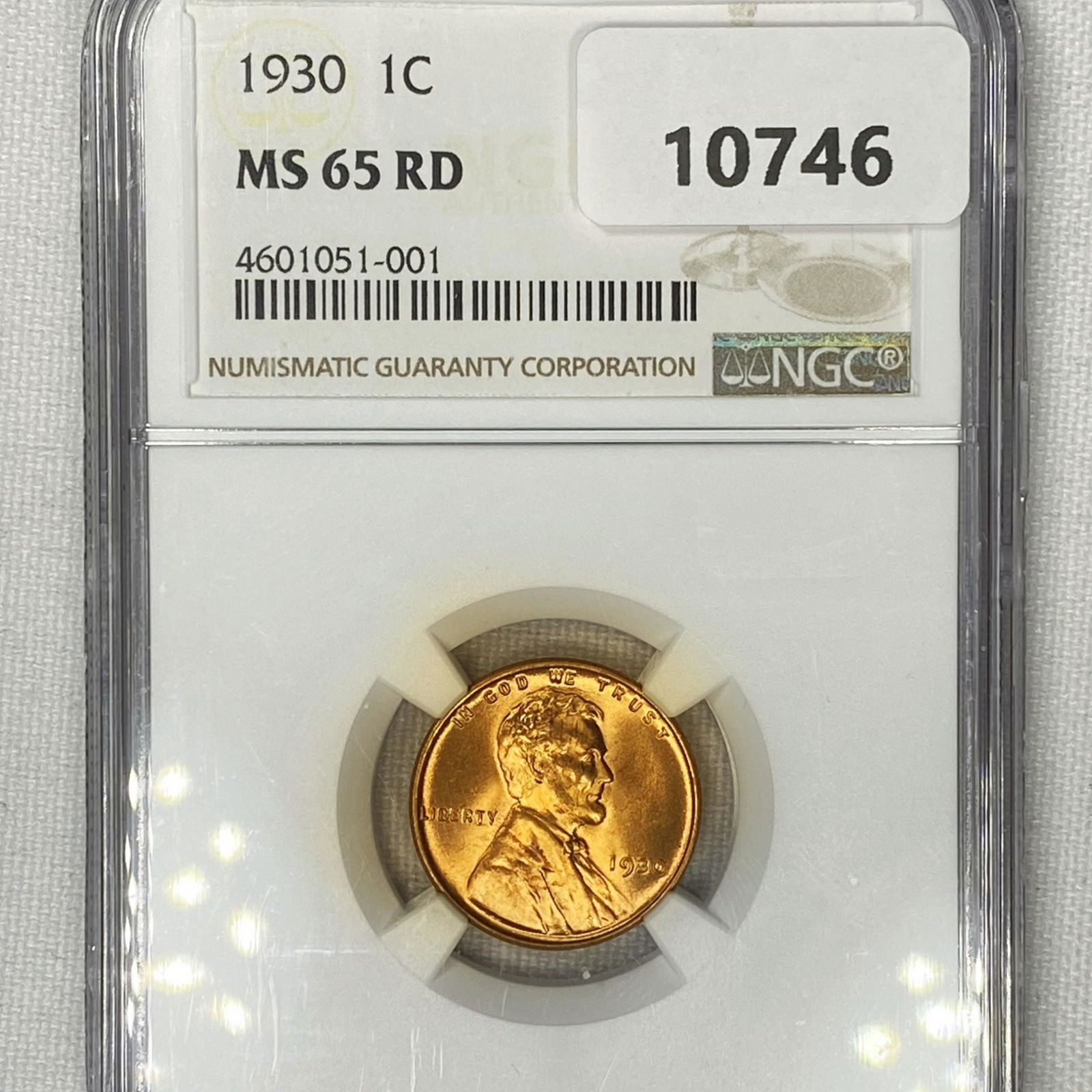 1930 Wheat Cent NGC-MS65 RD (1 of 2)