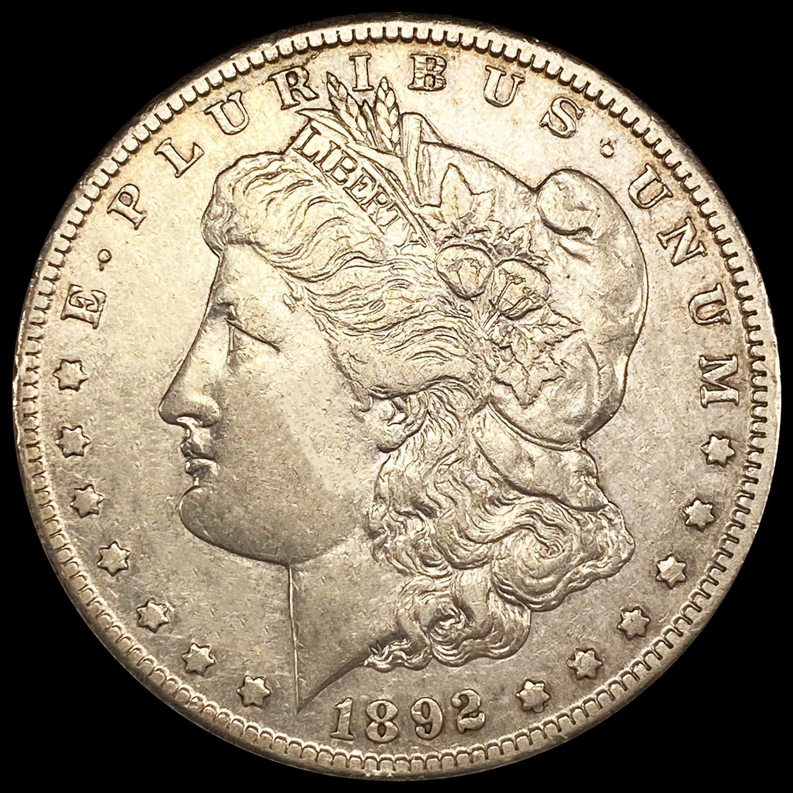 1892-CC Morgan Silver Dollar CLOSELY UNCIRCULATED (1 of 2)