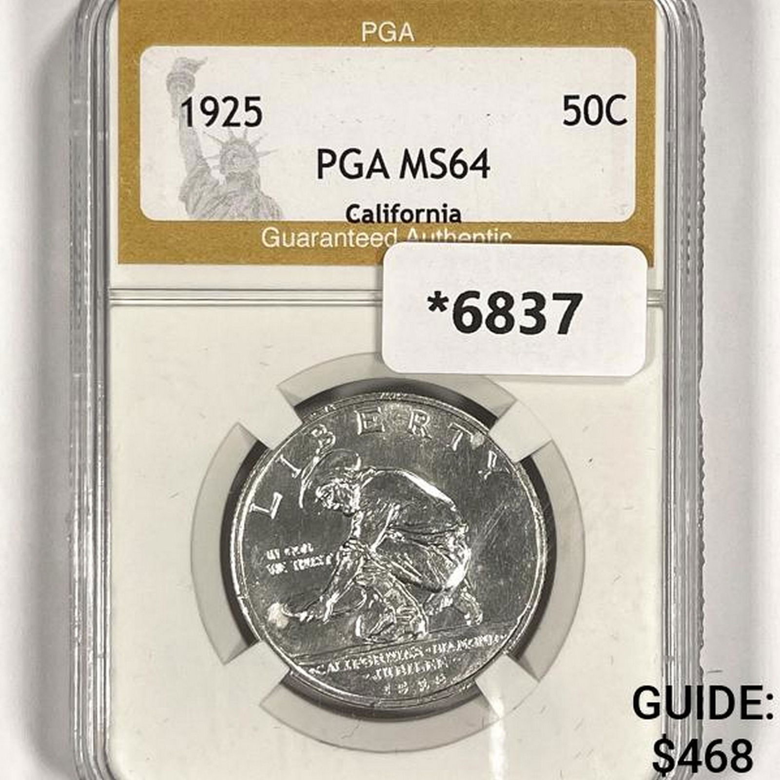 1925 Jubilee Half Dollar PGA-MS64 (1 of 2)