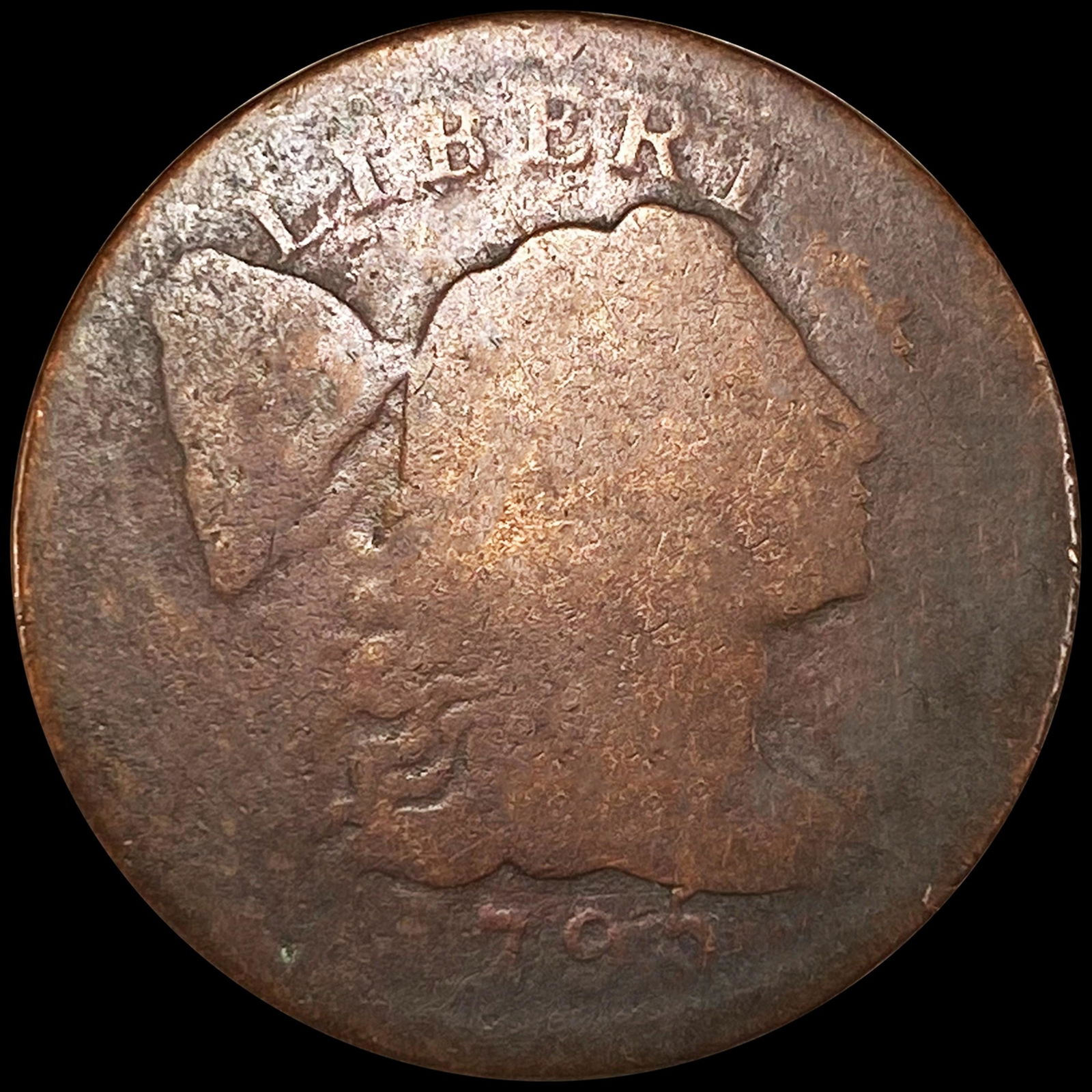 1795 Large Cent NICELY CIRCULATED (1 of 2)