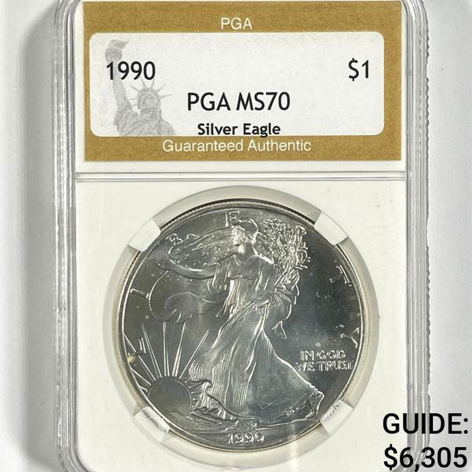 1990 Silver Eagle PGA-MS70 (1 of 2)