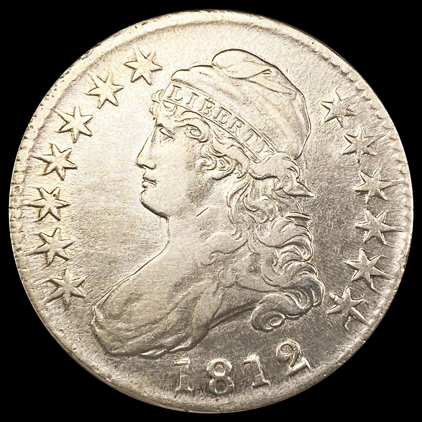 1812 Capped Bust Half Dollar UNCIRCULATED (1 of 2)