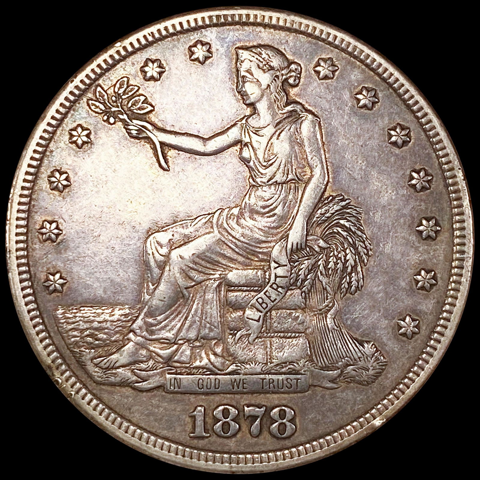 1878-S Silver Trade Dollar UNCIRCULATED (1 of 2)