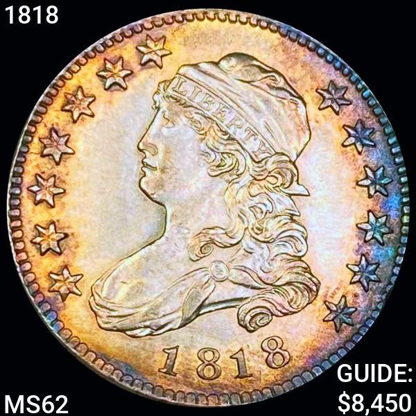 1818 Capped Bust Quarter UNCIRCULATED (1 of 2)