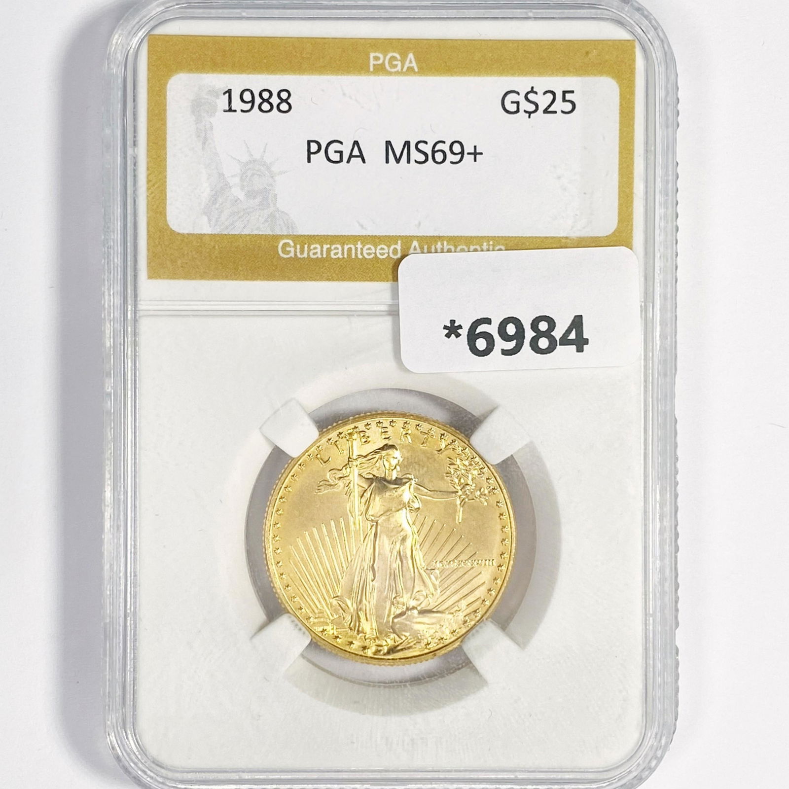 1988 $25 Gold Eagle PGA-MS69+ (1 of 2)