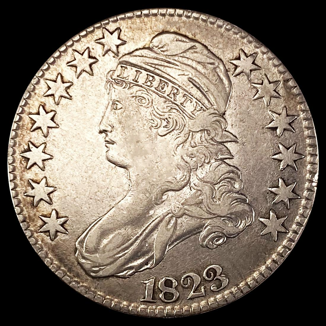 1823 Capped Bust Half Dollar LIGHTLY CIRCULATED (1 of 2)