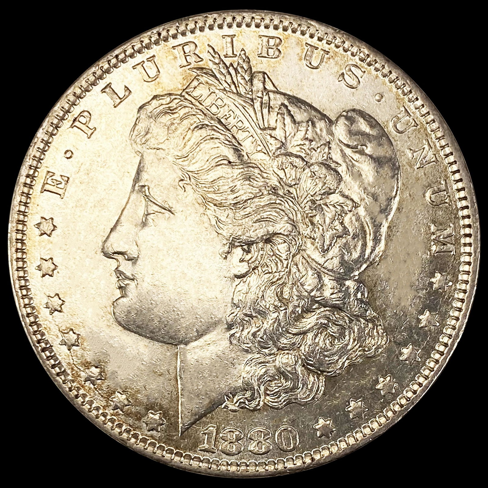 1880-O Morgan Silver Dollar CLOSELY UNCIRCULATED (1 of 2)